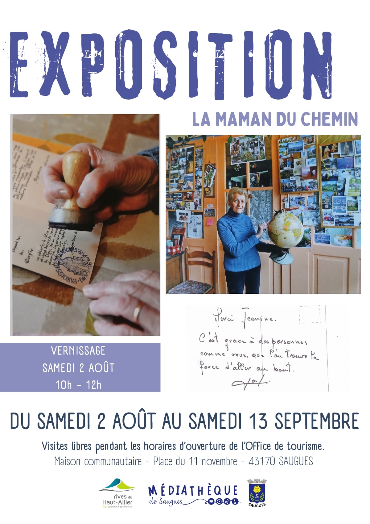 Exposition "La Maman du Chemin"_Saugues