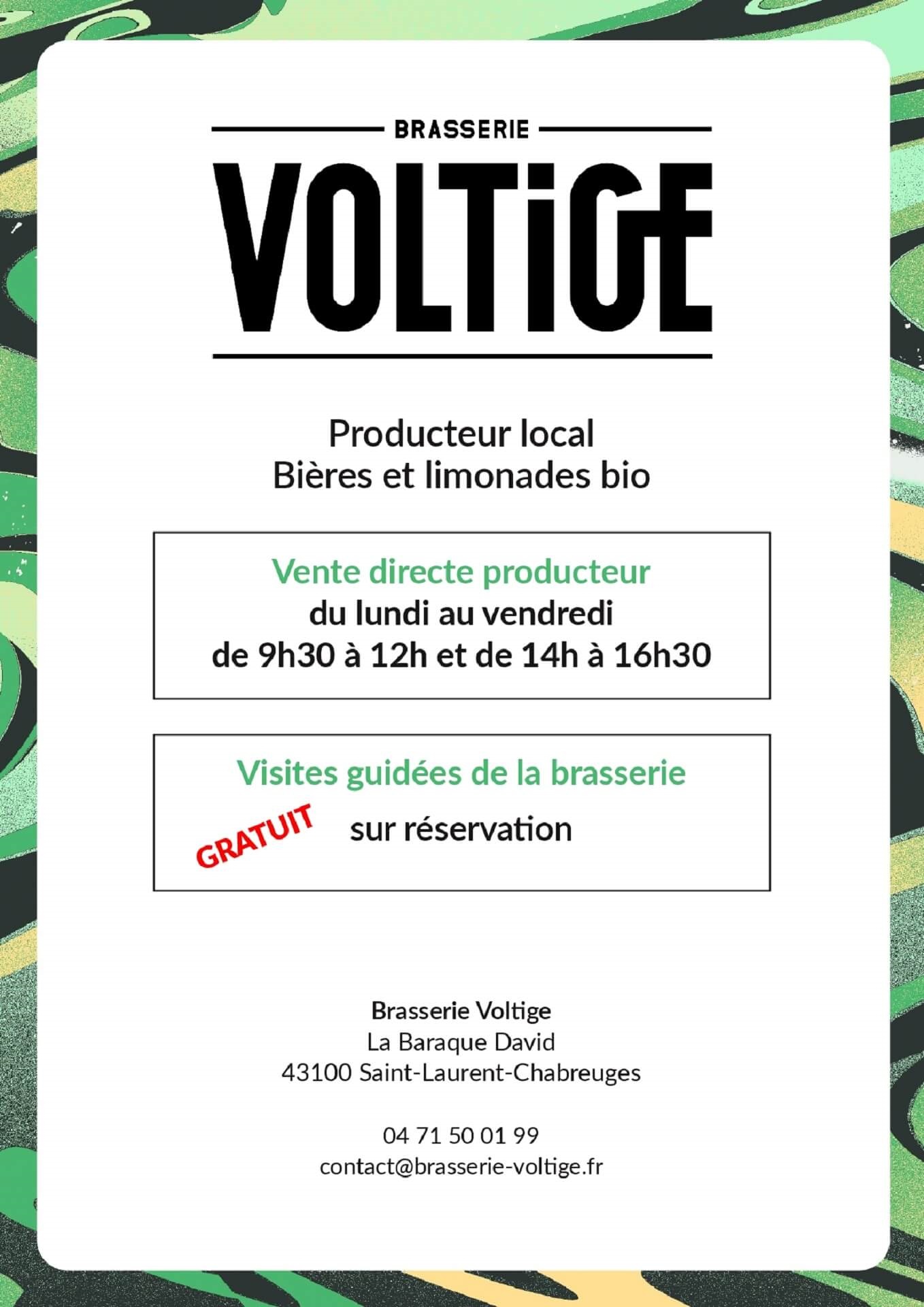 Visites guidées de la Brasserie Voltige_Saint-Laurent-Chabreuges