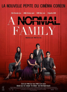 Séance de cinéma "a normal family"_La Chaise-Dieu-affiche