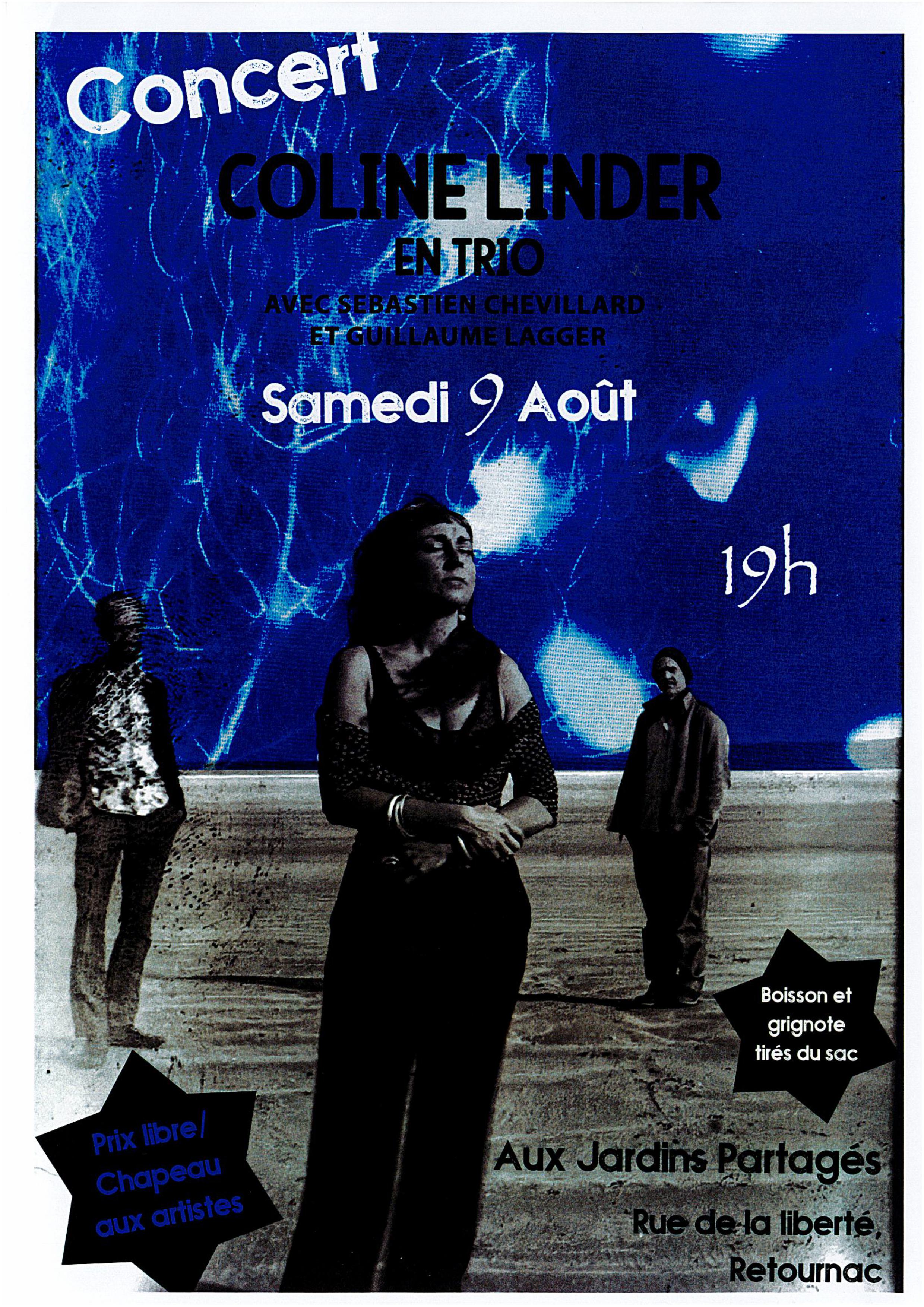 Concert avec Coline Linder - en Trio_Retournac