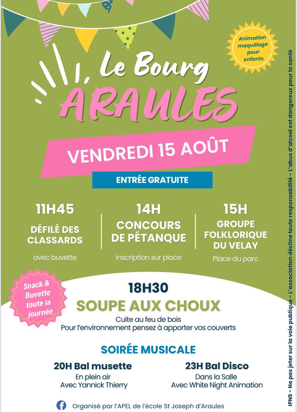 APEL ECOLE ST JOSEPH ARAULES