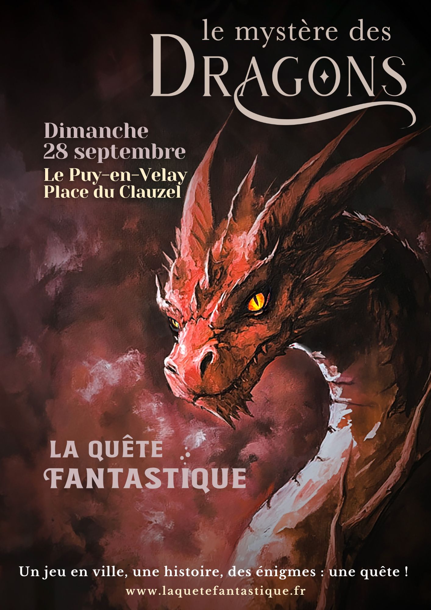 La Quête Fantastique - Le mystère des Dragons (Tome 2) - Escape Game Urbain_Le Puy-en-Velay