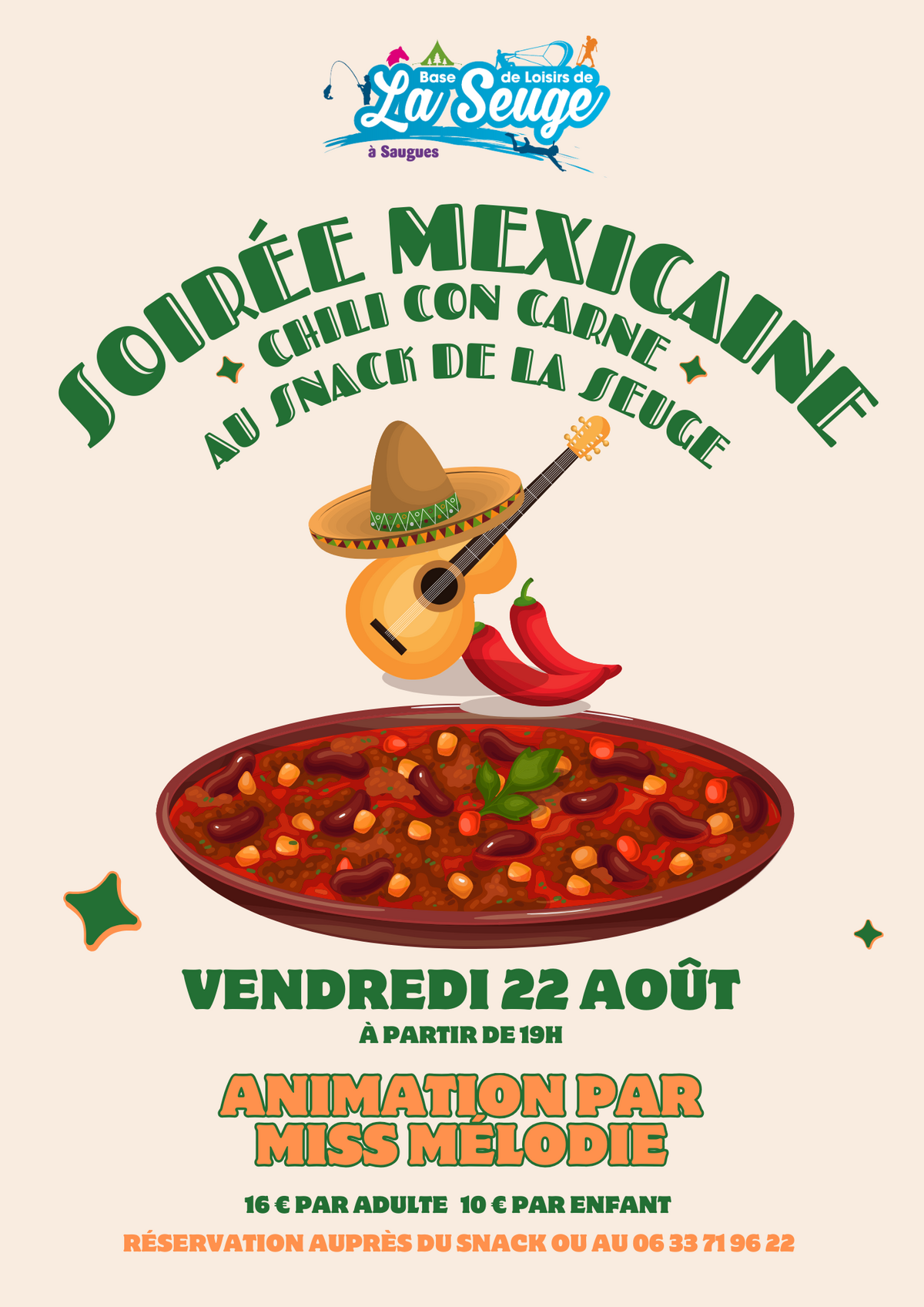 Soirée mexicaine | Snack de la Seuge_Saugues