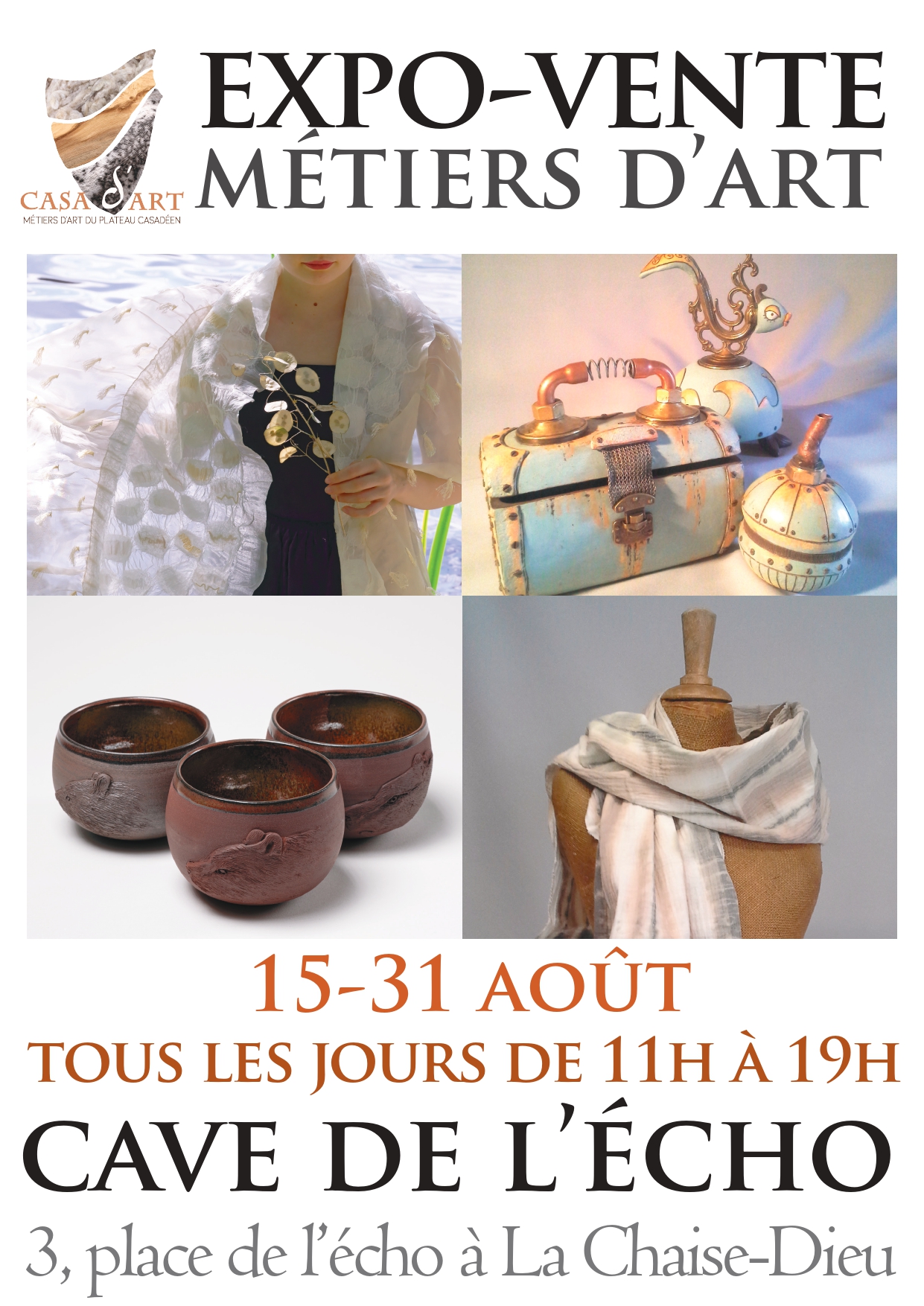 Expo-vente Métiers d'art_La Chaise-Dieu