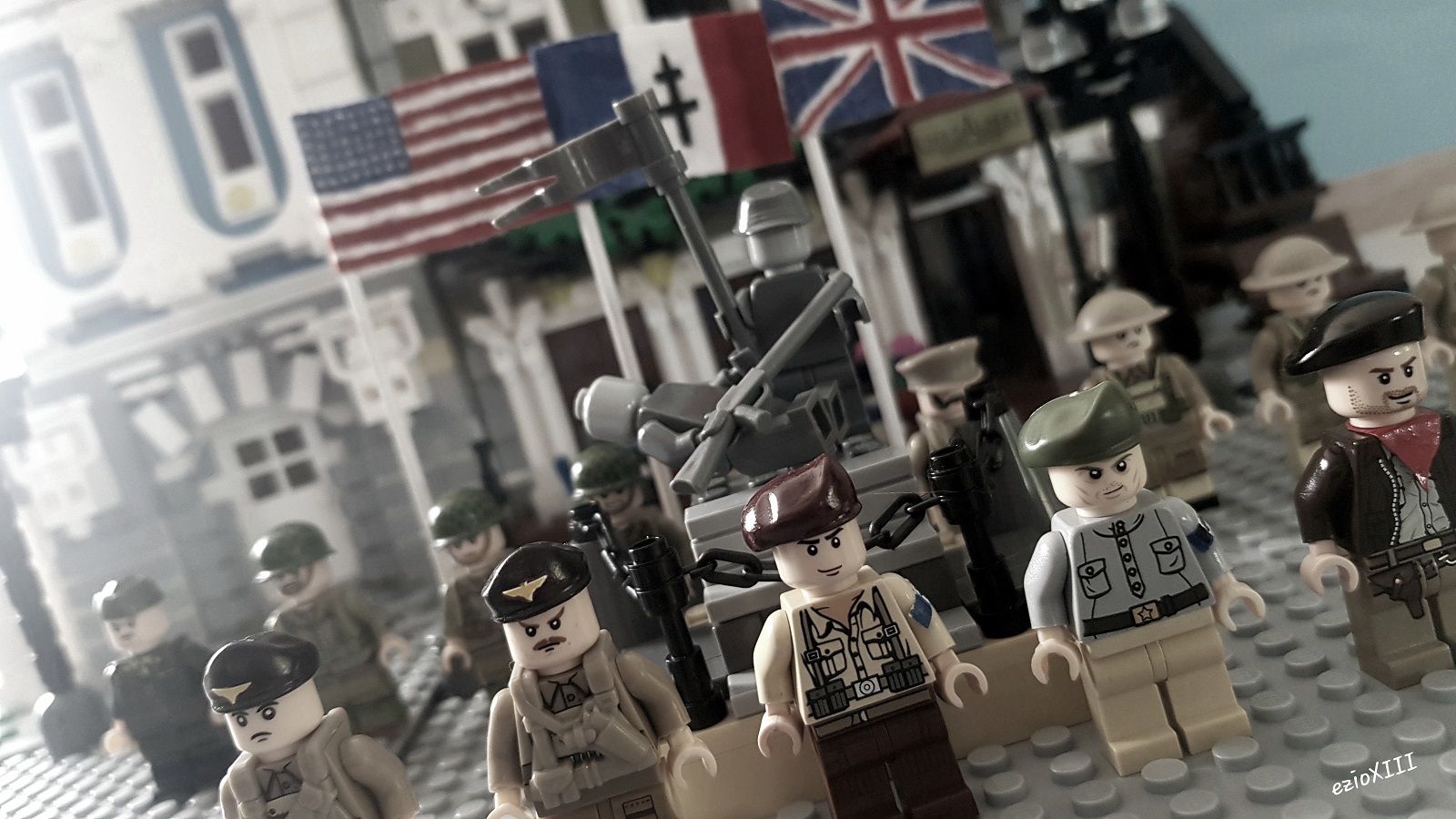 Exposition : Guerre & Paix, regards en petites briques sur l'histoire_Brives-Charensac