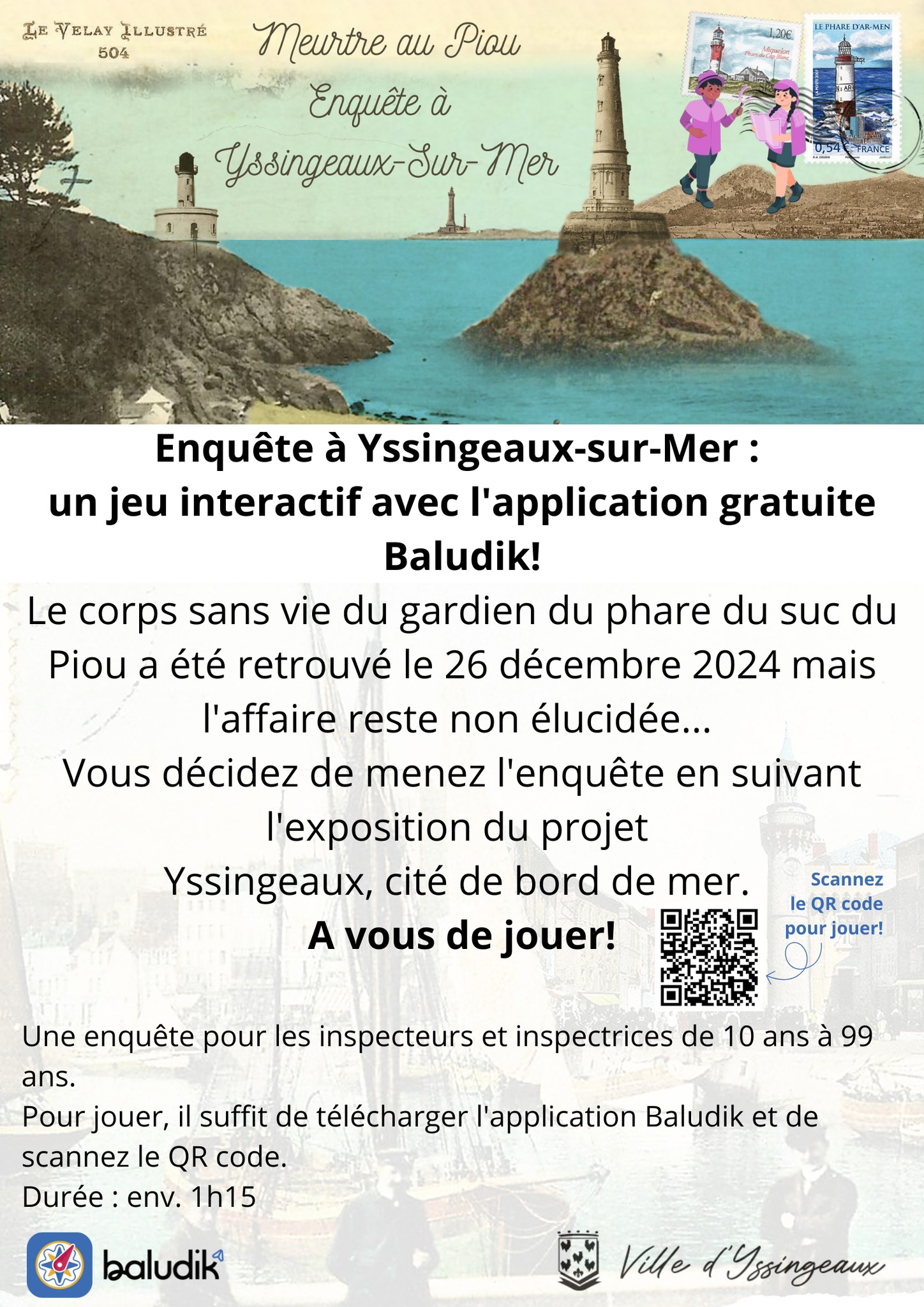Enquête interactive à Yssingeaux-sur-Mer - Journées du Patrimoine_Yssingeaux