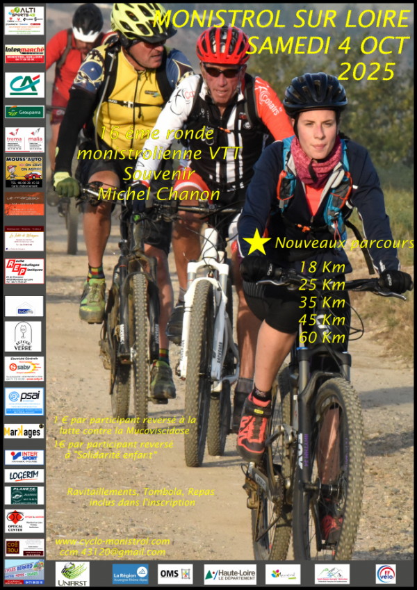 16ème Ronde Monistrolienne VTT_Monistrol-sur-Loire 16ème Ronde Monistrolienne VTT_Monistrol-sur-Loire