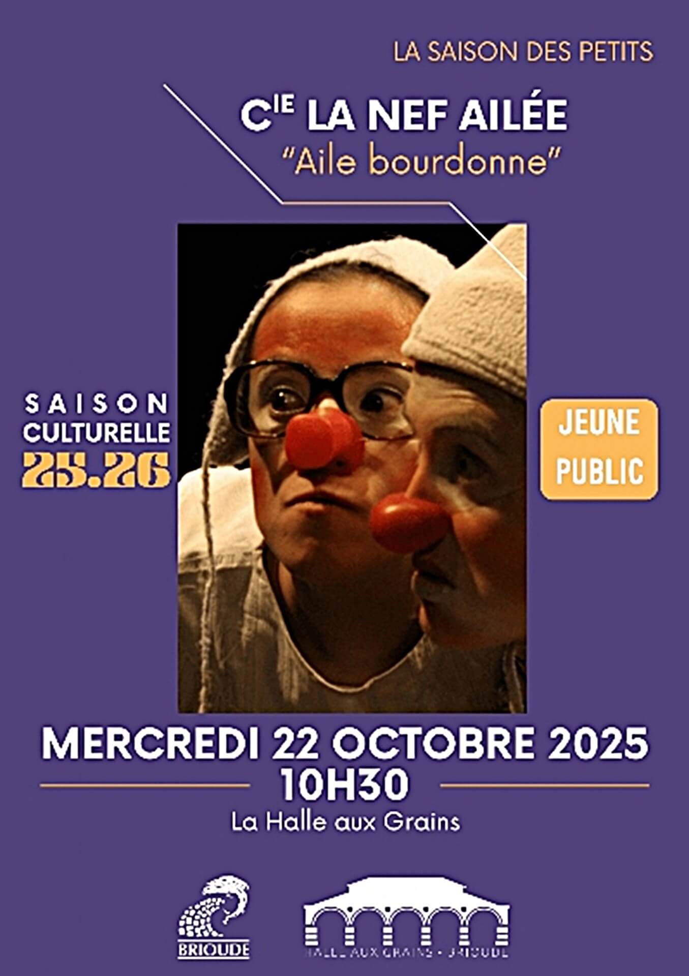 "Aile bourdonne" - La Nef Ailée - Saison culturelle 2025 2026 Brioude