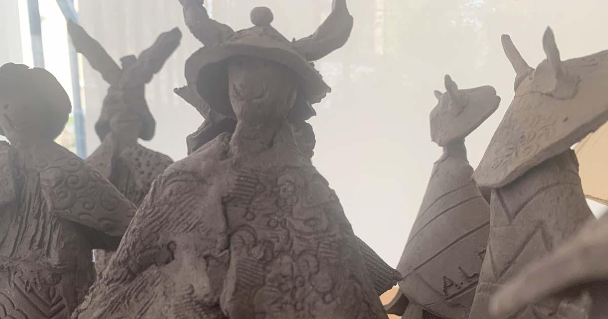 Visite & atelier : Samouraï de terre_Le Puy-en-Velay