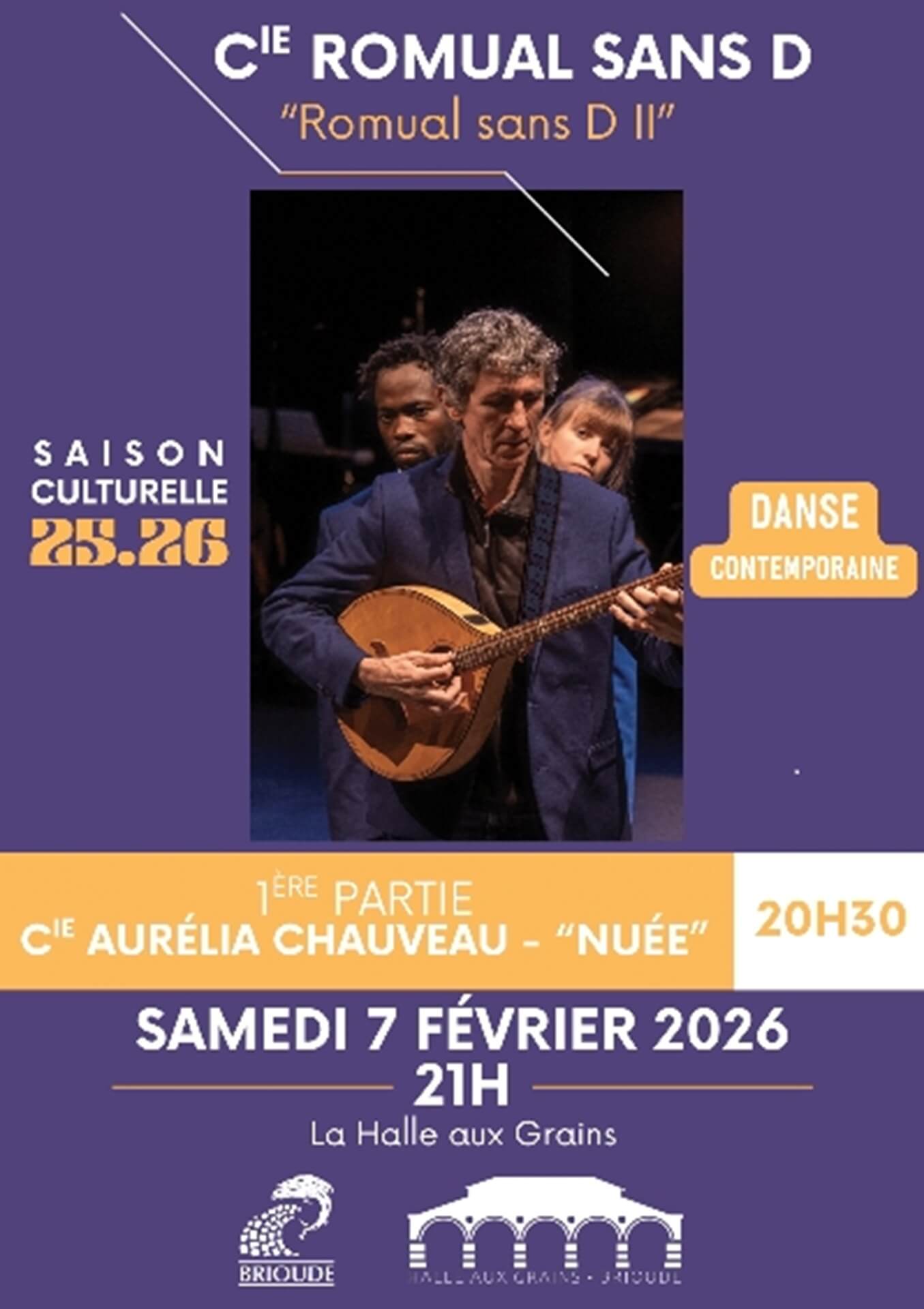 Romual sans D par  Compagnie Romual sans D  + NUÉE Cie Aurélia Chauveau & Brivadanse_Brioude