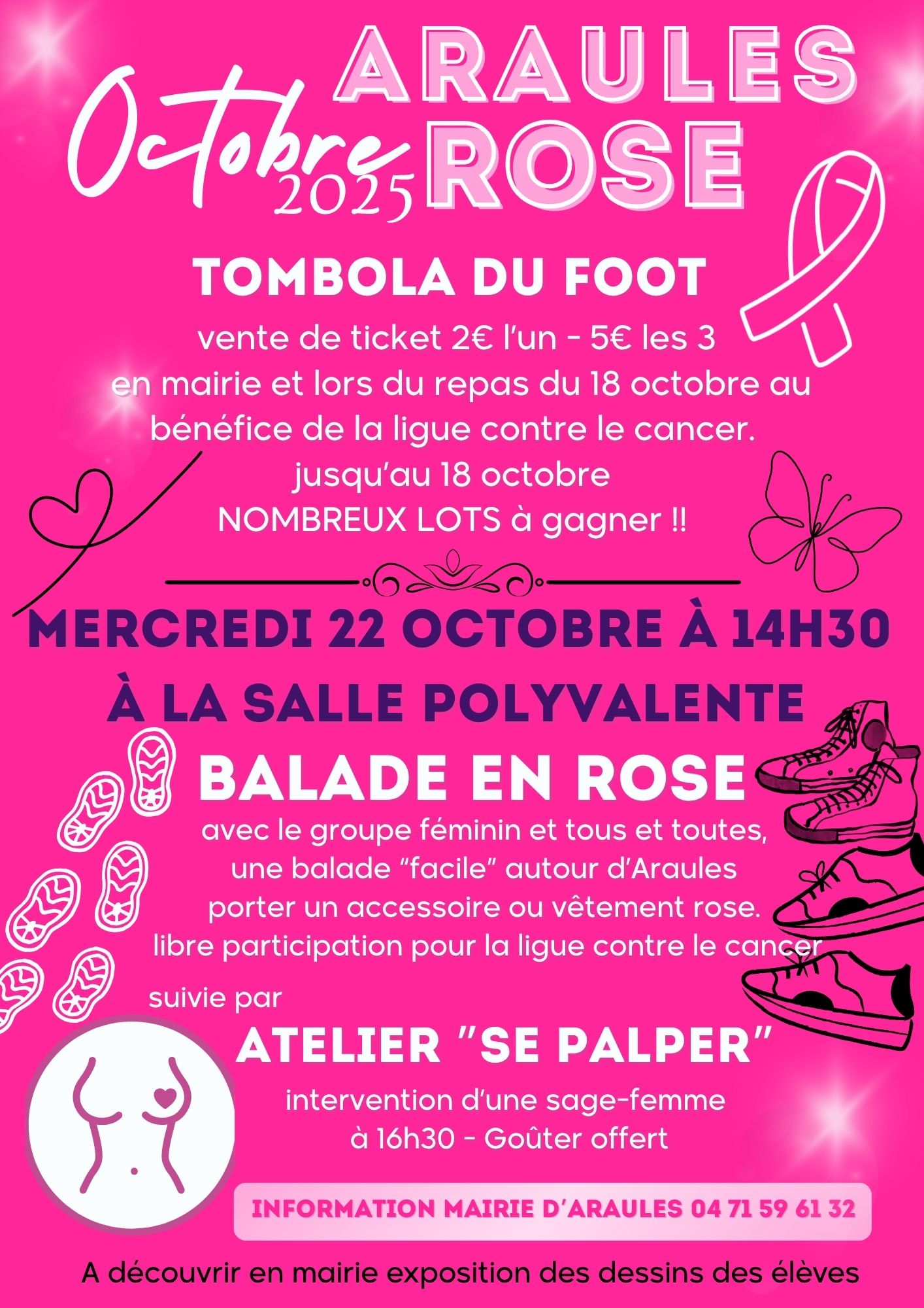 Tombola du Foot - Octobre Rose_Araules
