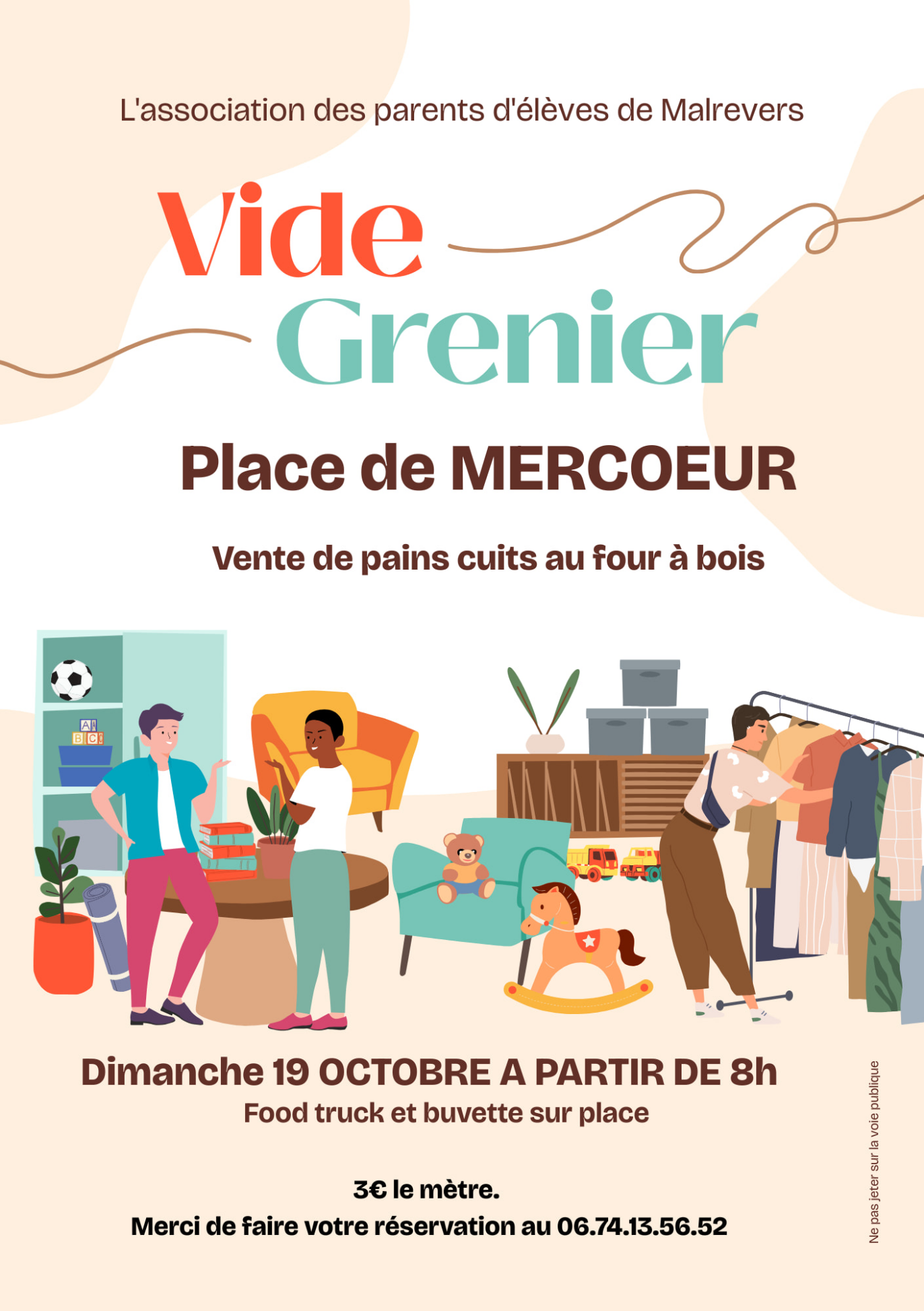 EVE_Vente de pain cuit au four banal et vide-greniers_Malrevers
