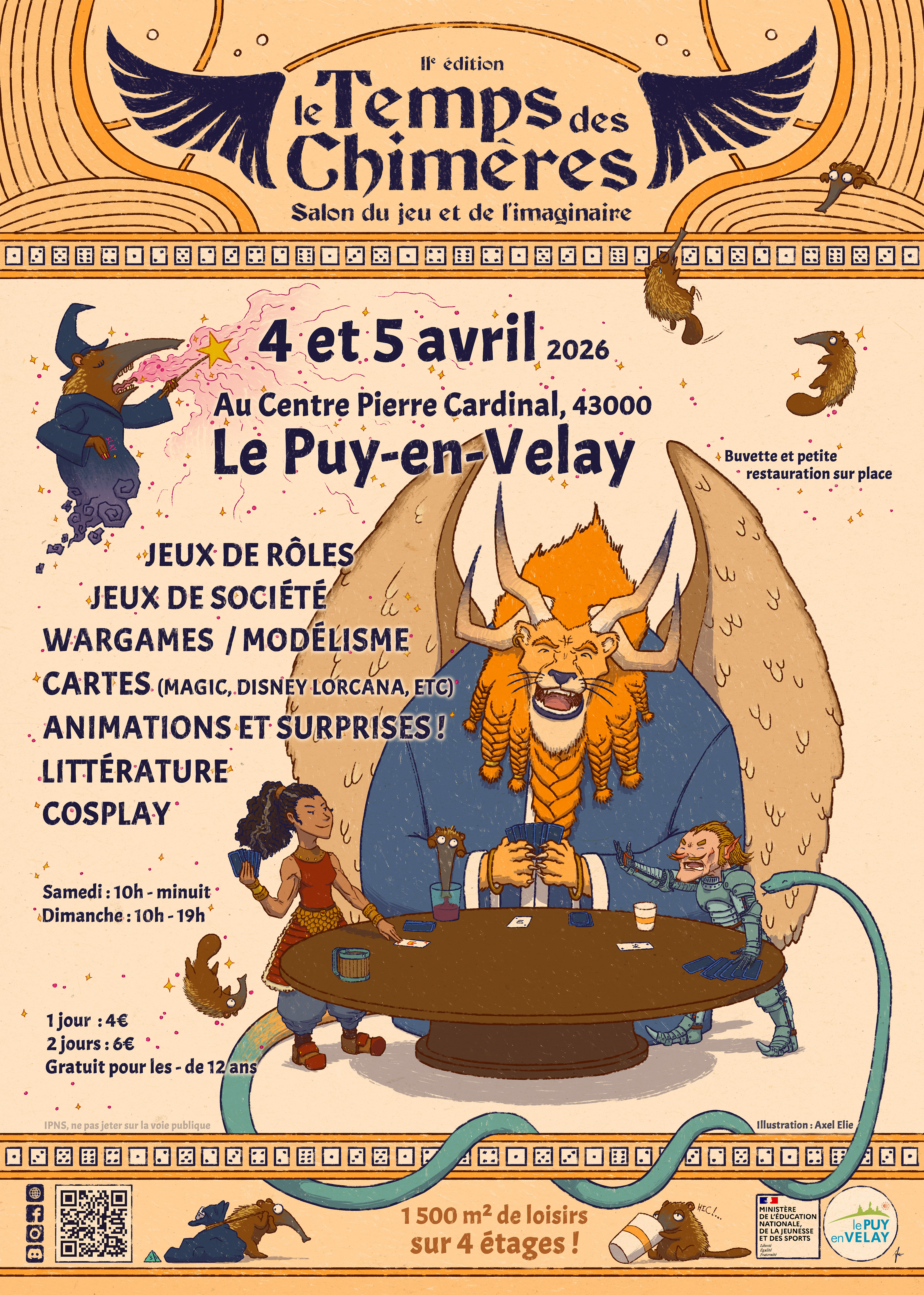 Le Temps des Chimères : Salon du Jeu et de l'Imaginaire_Le Puy-en-Velay