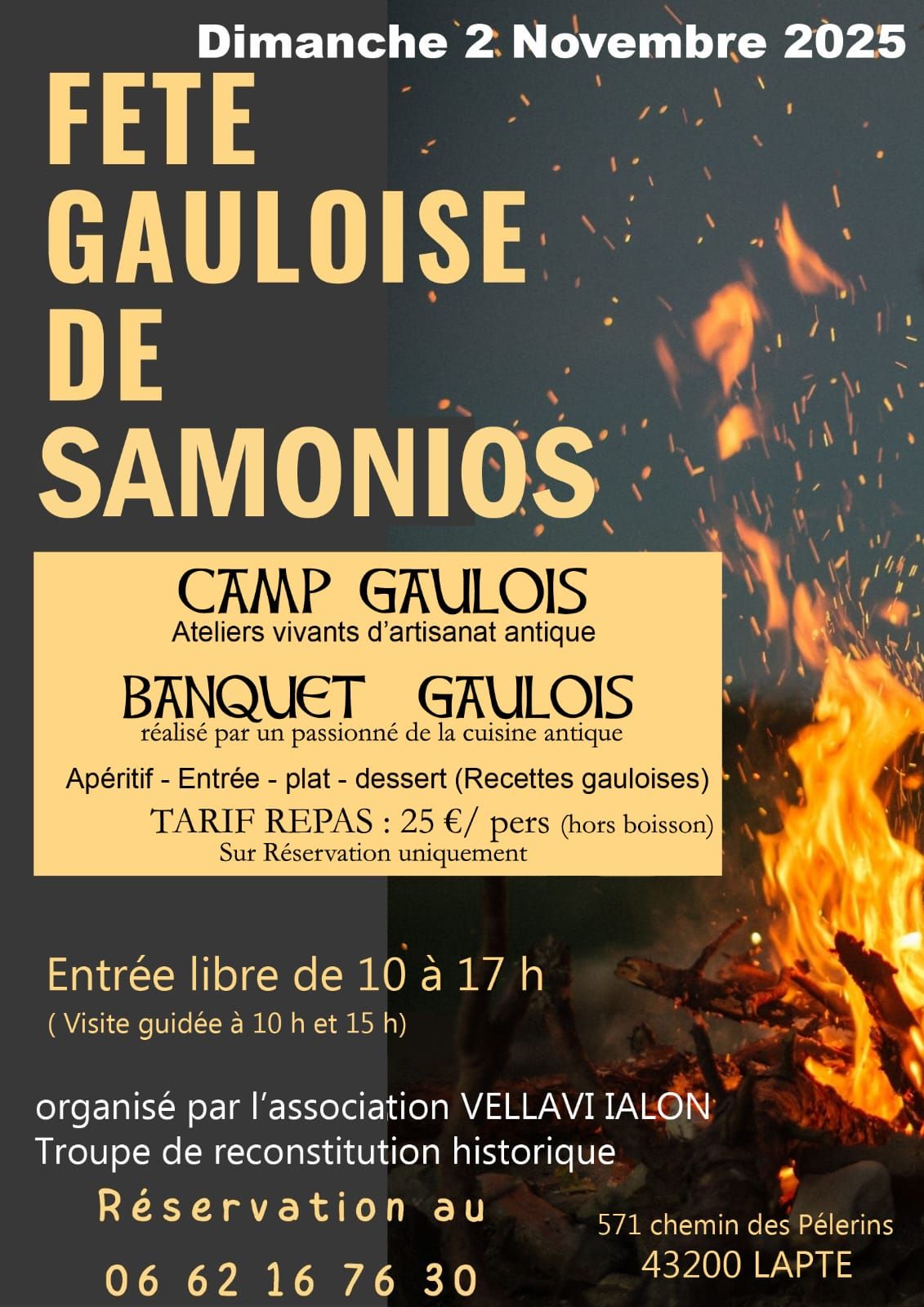 Fête Gauloise de Samonios_Lapte