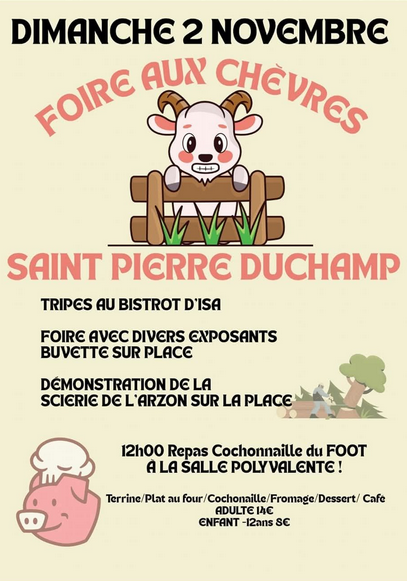 Foire aux chèvres de Saint-Pierre du Champ_Saint-Pierre-du-Champ