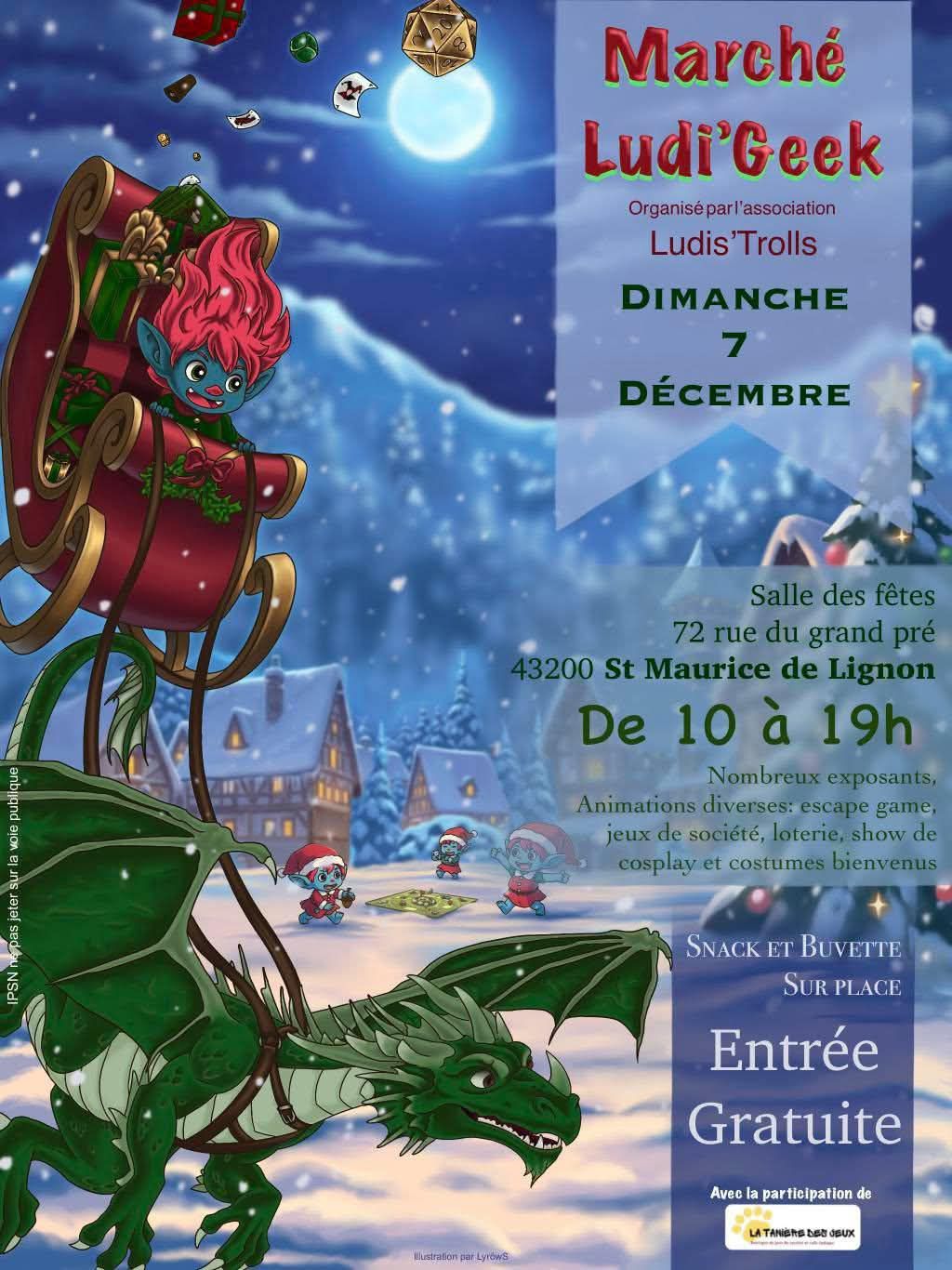 Marché Ludi'Geek_Saint-Maurice-de-Lignon