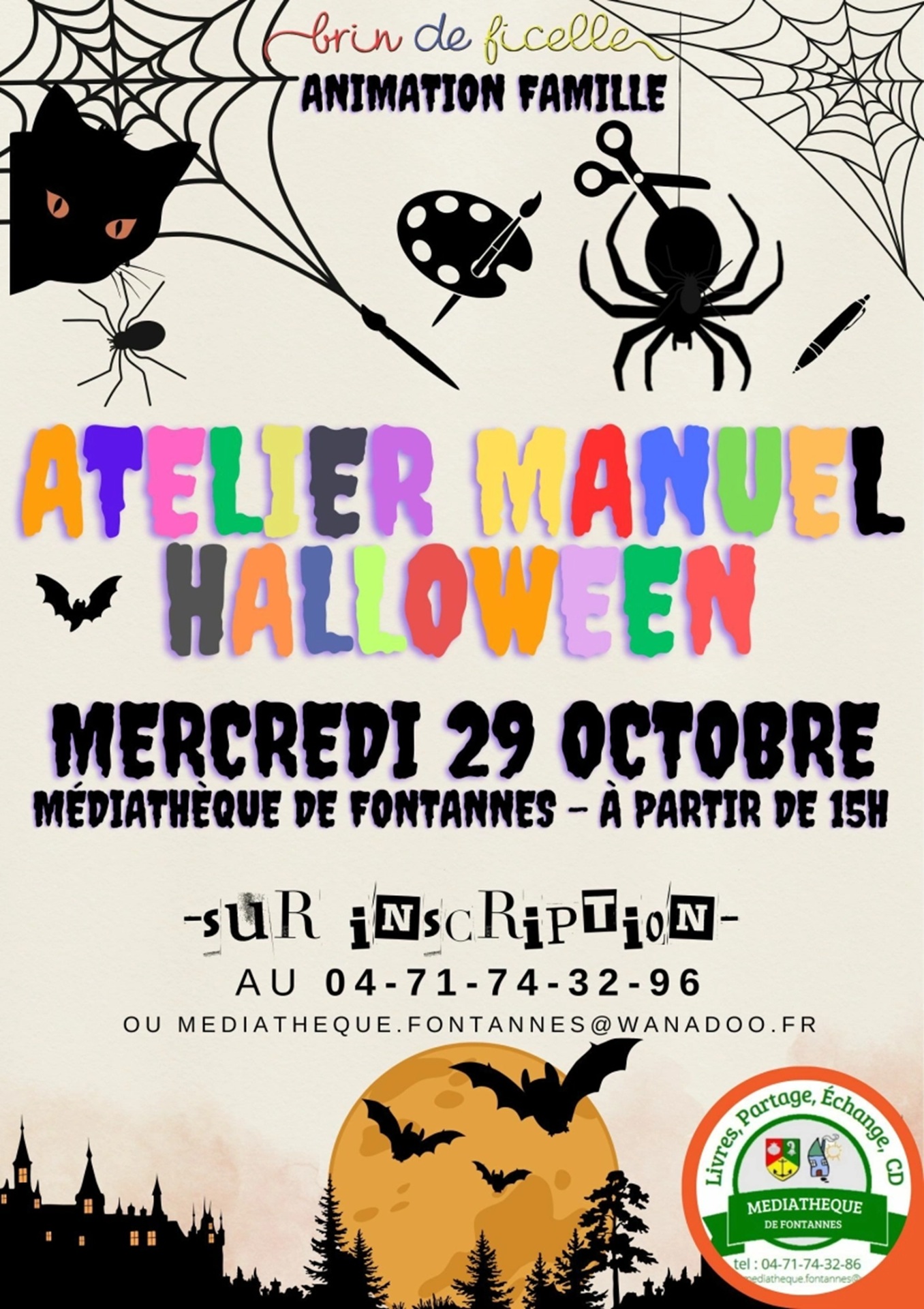 Atelier manuel spécial Halloween_Fontannes