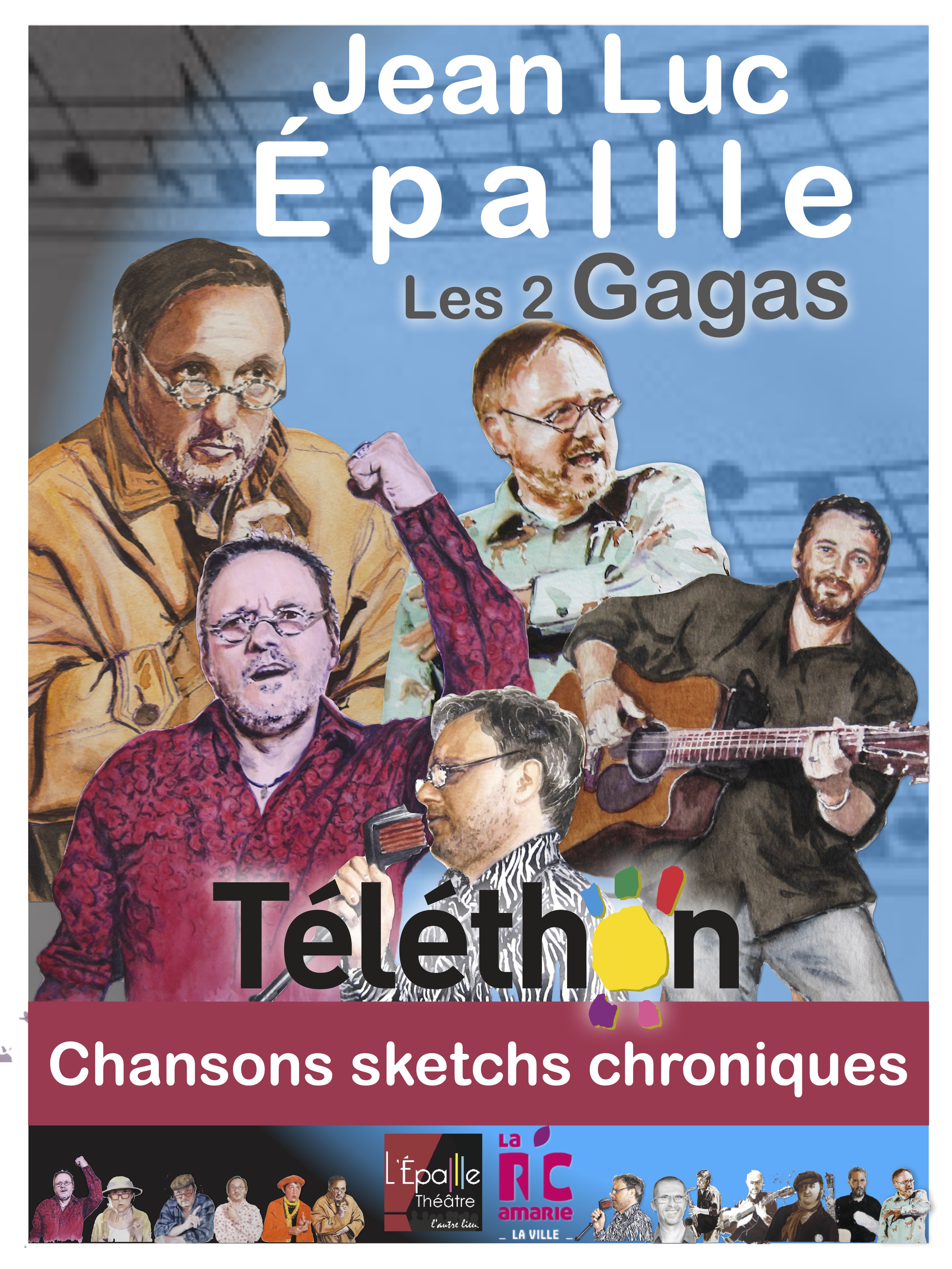 Téléthon : Spectacle "les 2 Gagas"_Monistrol-sur-Loire