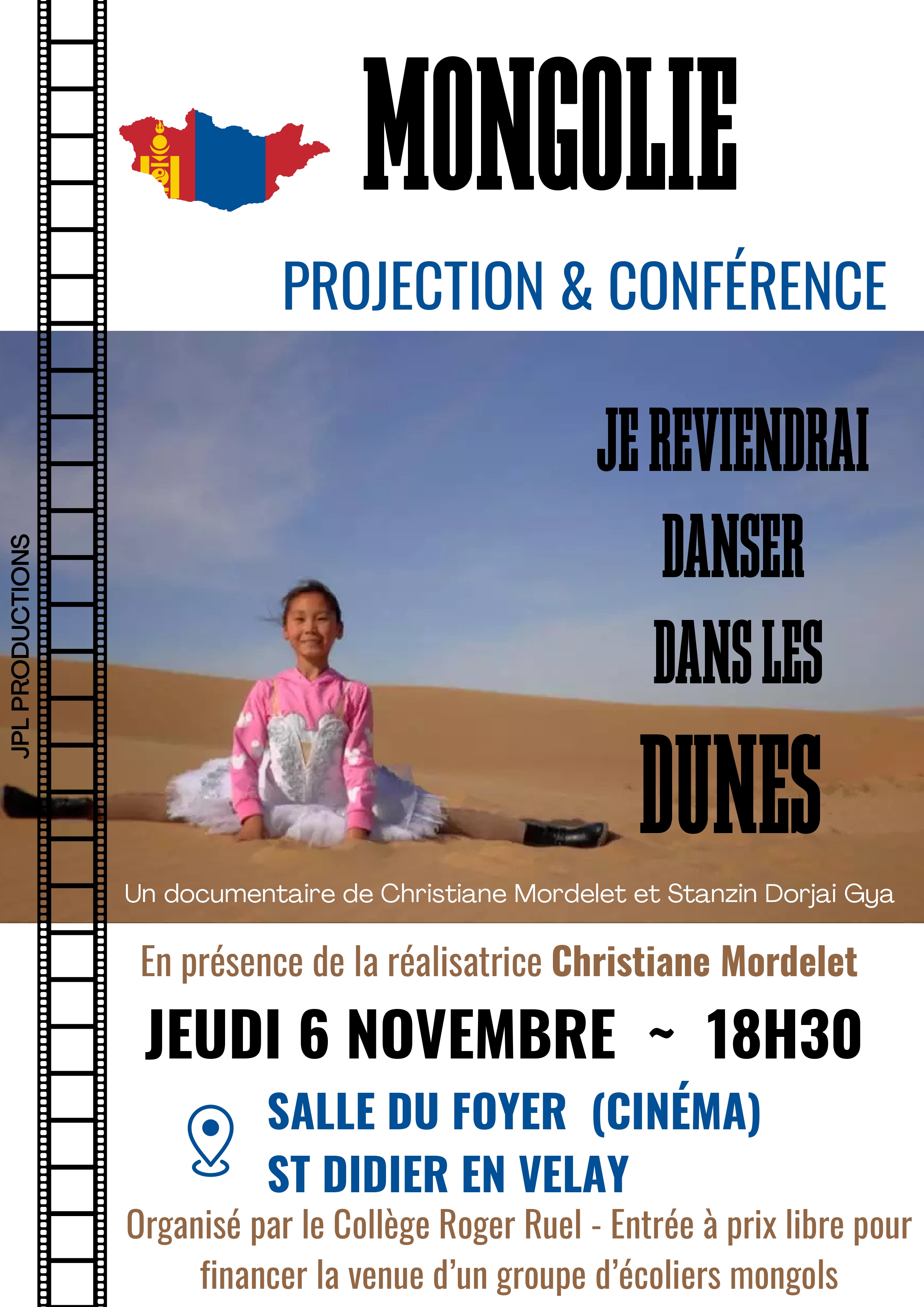 Soirée de soutien - échange culturel Mongolie-France_Saint-Didier-en-Velay