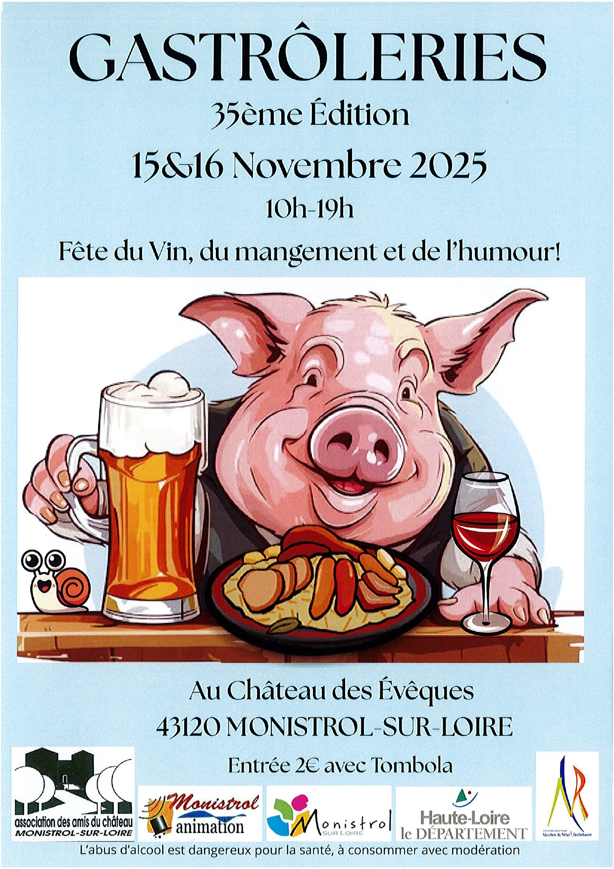 35ème édition des GASTRÔLERIES_Monistrol-sur-Loire