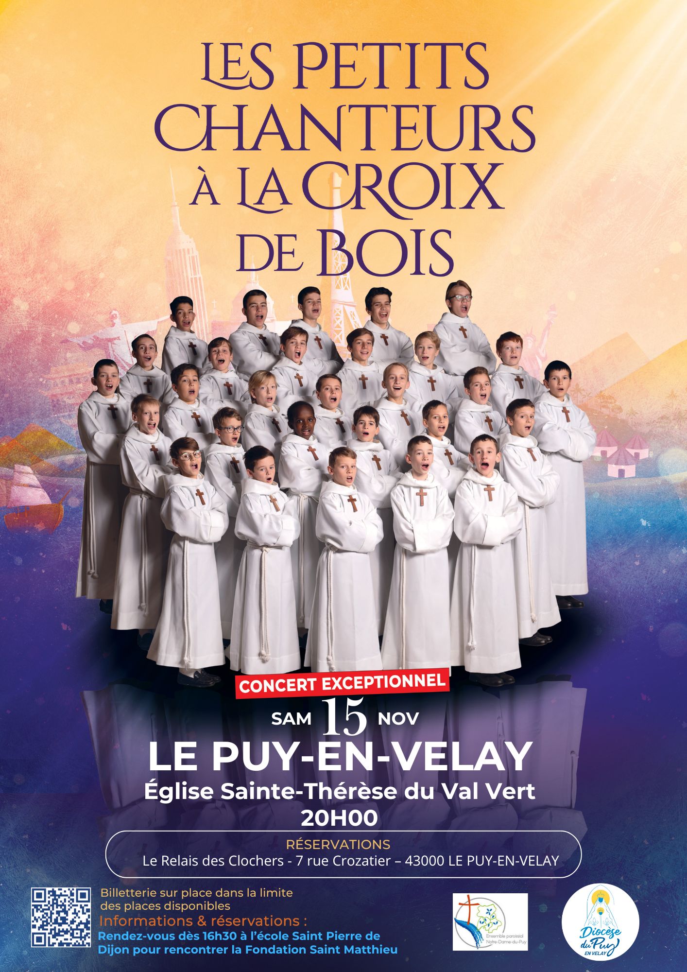 Concert avec les Petits Chanteurs à la Croix de Bois_Le Puy-en-Velay