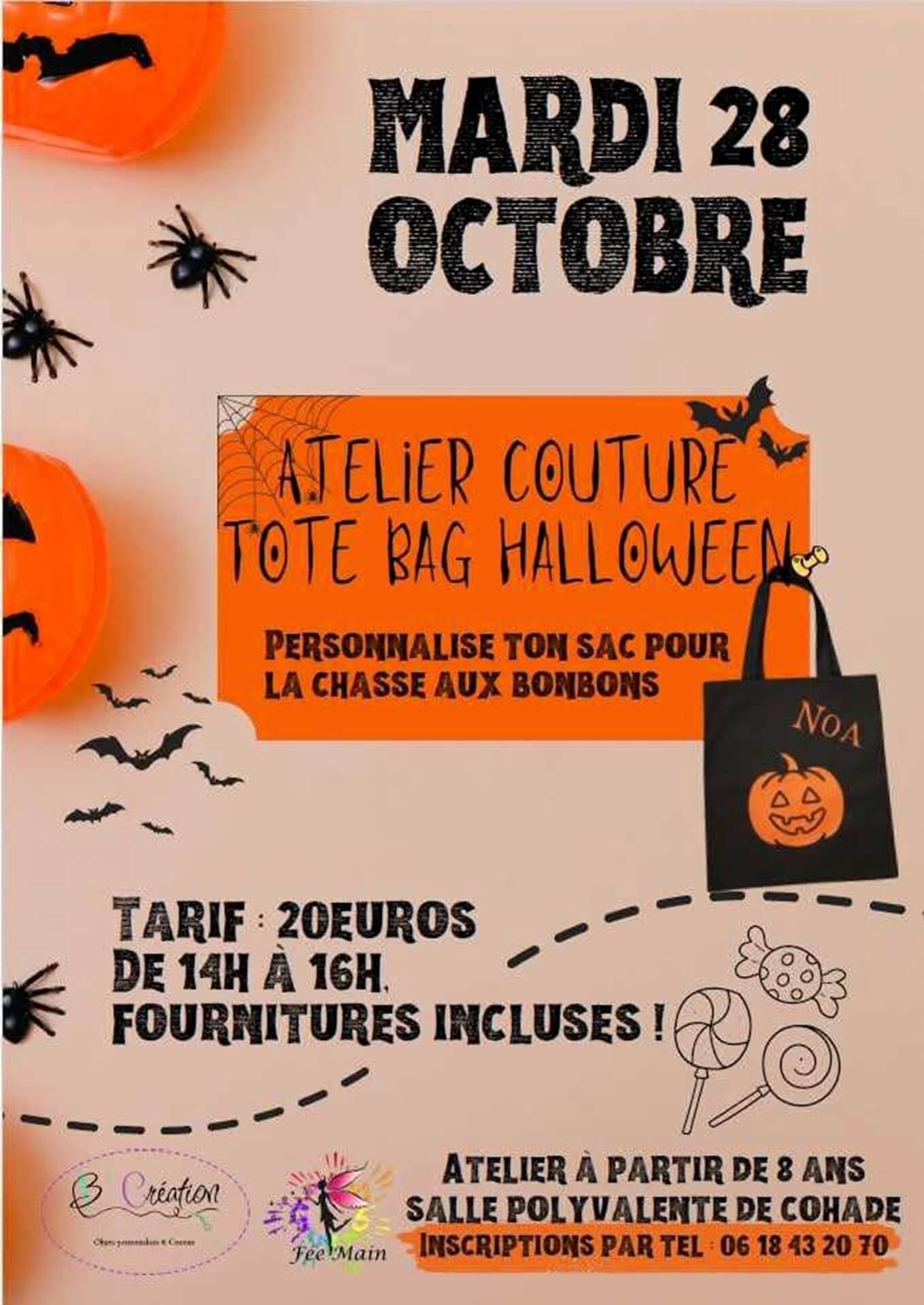 Atelier Couture Tote Bag Halloween_Cohade