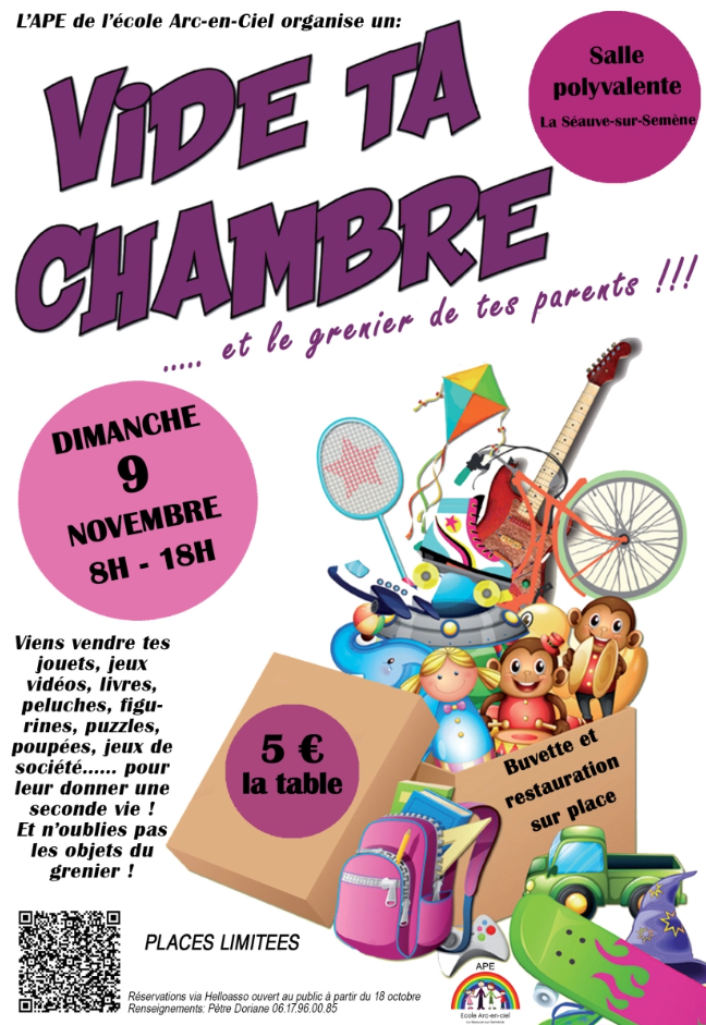 Vide ta chambre_La Séauve-sur-Semène Vide ta chambre_La Séauve-sur-Semène