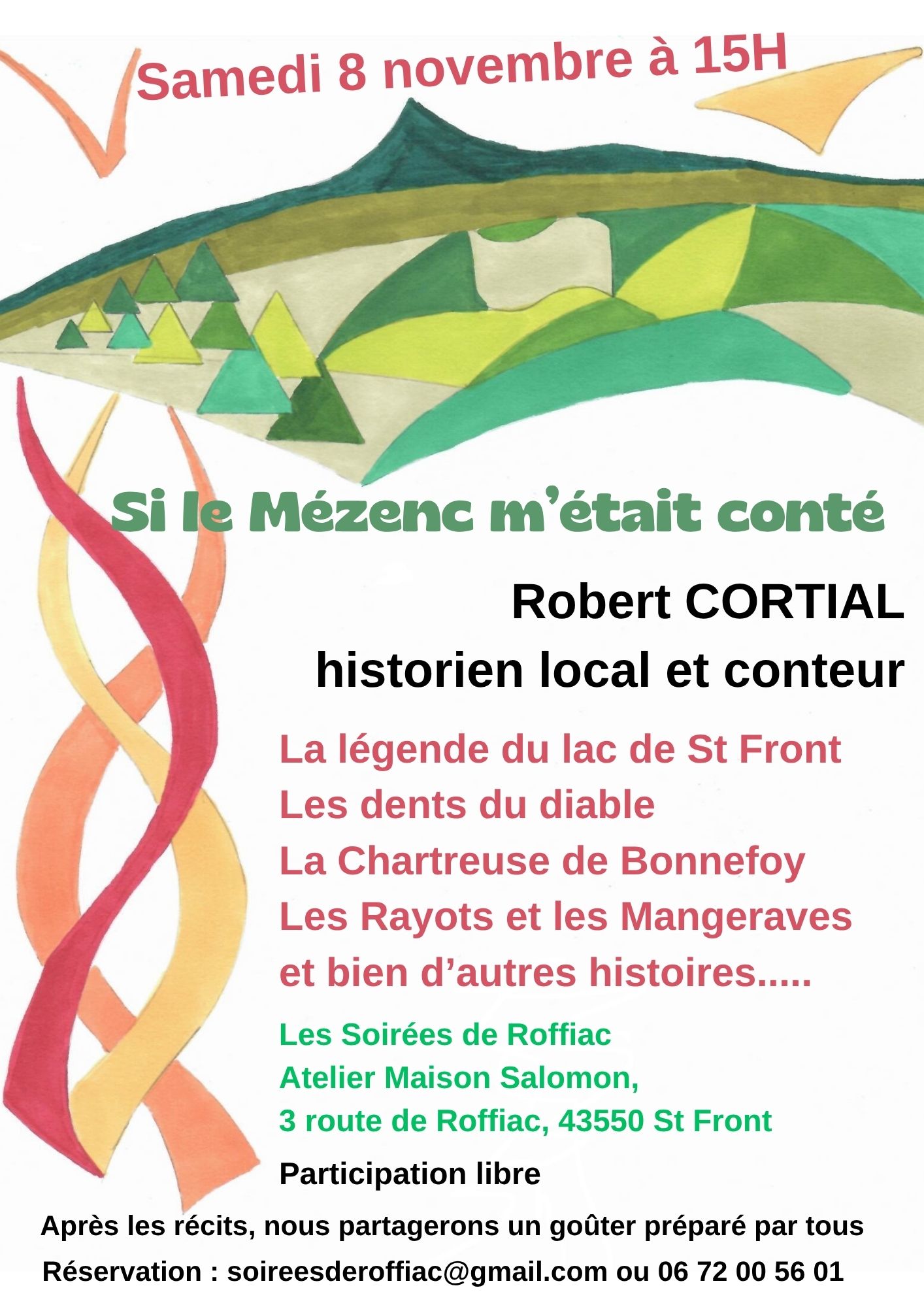 Soirées de Roffiac: si le Mézenc m'était conté..._Saint-Front