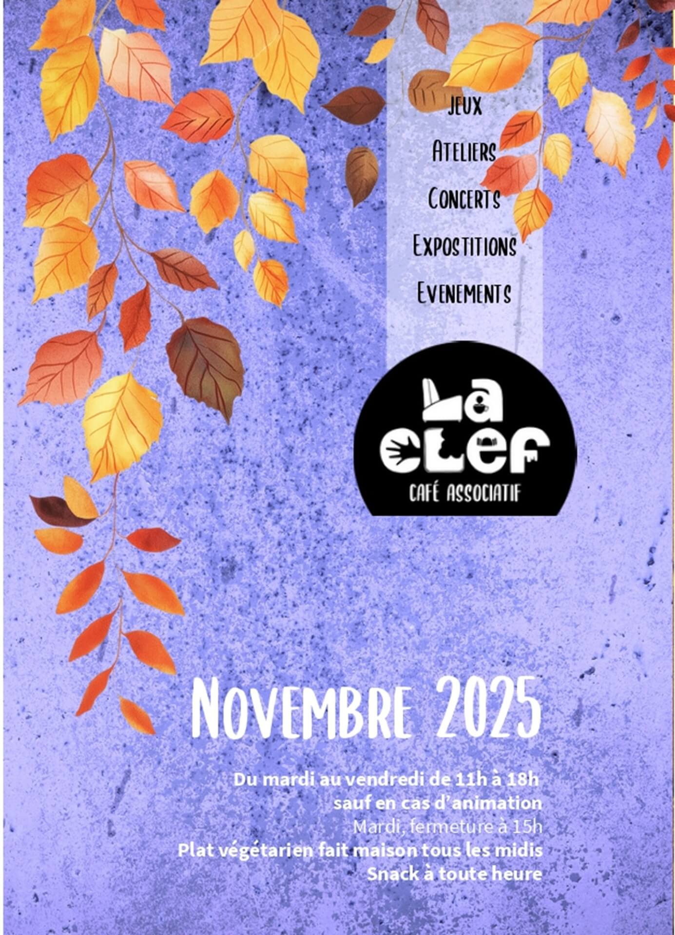 animations de novembre à la Clef_Brioude