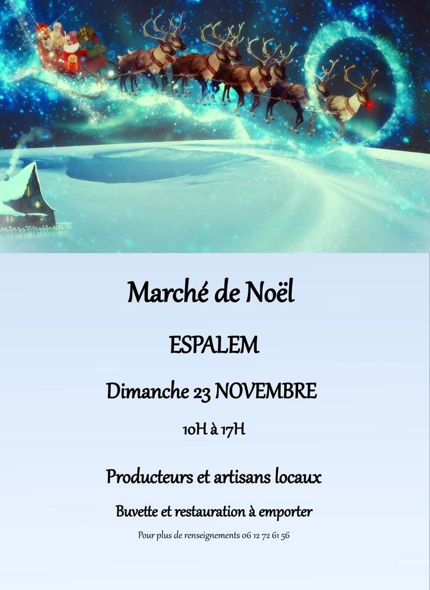 Marché de Noël à Espalem