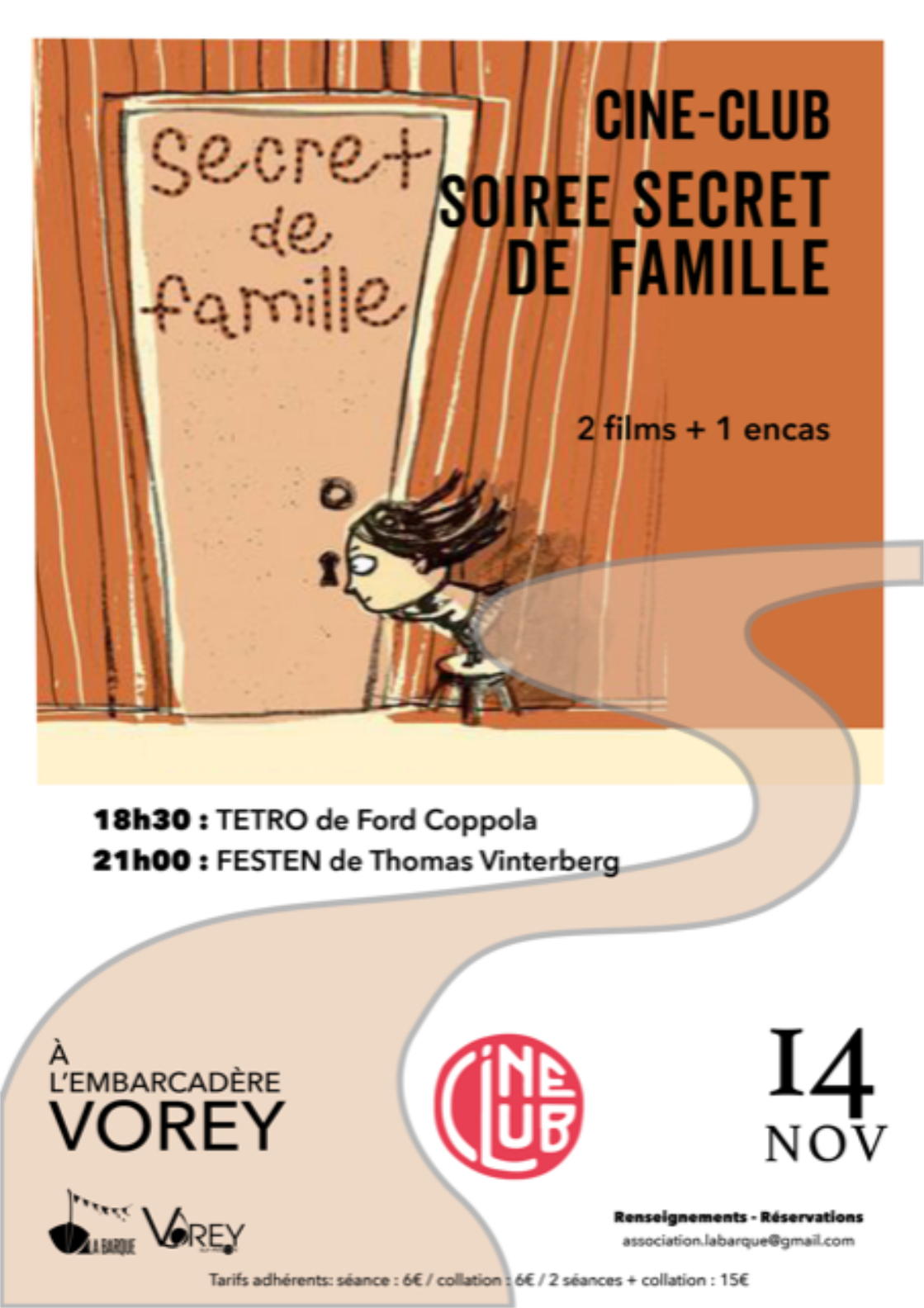 EVE_Ciné-club : Secret de famille_Vorey