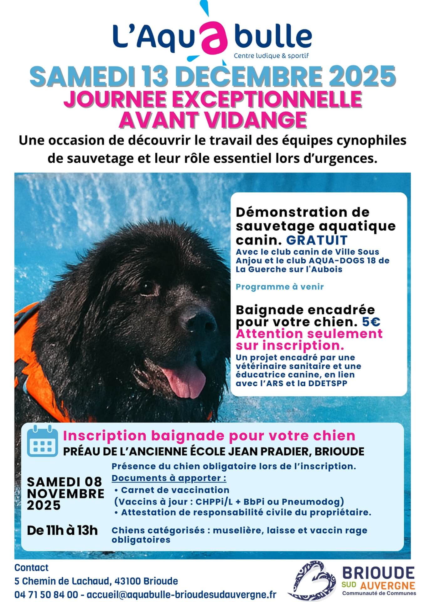 Journée exceptionnelle à l'Aquabulle_Brioude
