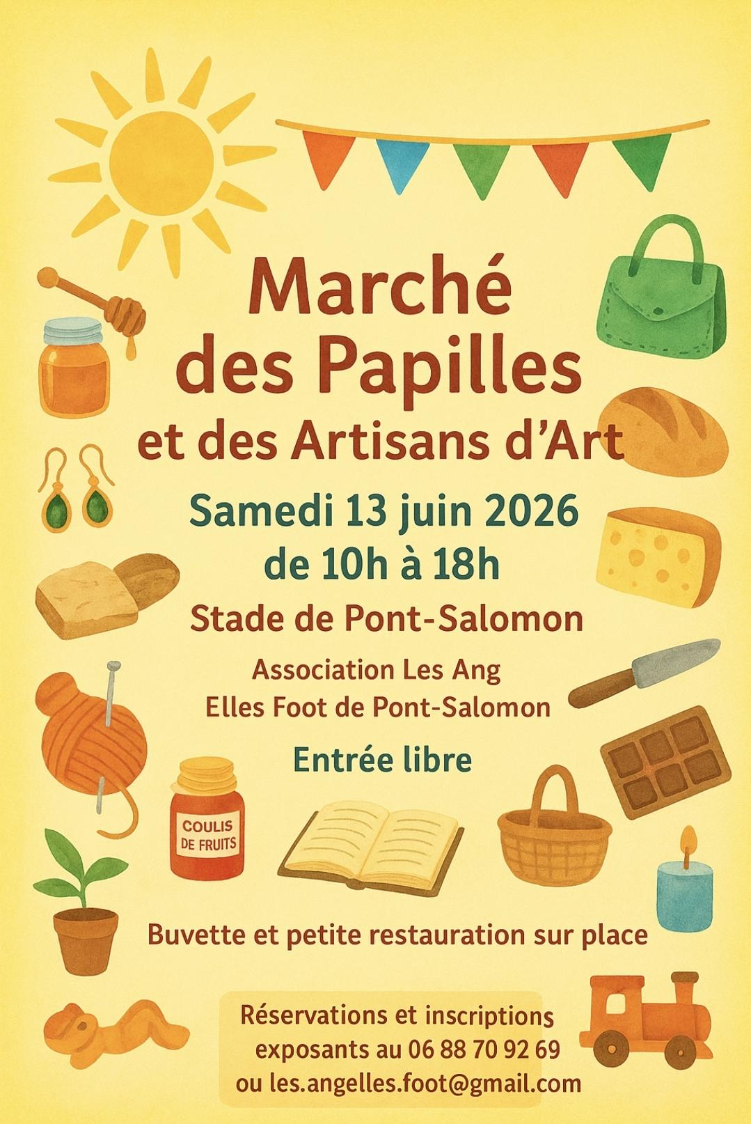 Marché des Papilles et des Artisans d'Art_Pont-Salomon