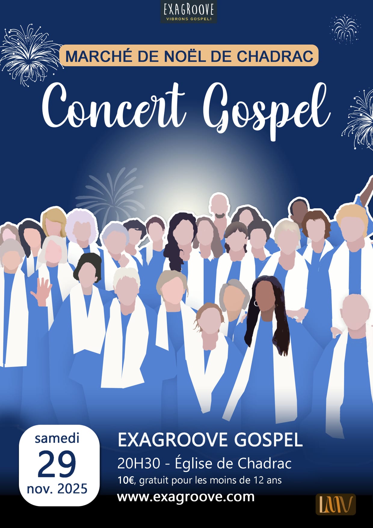 Concert Gospel par Exagroove Gospel_Chadrac