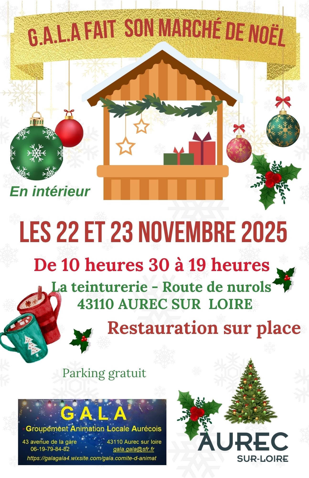 Marché de Noël_Aurec-sur-Loire
