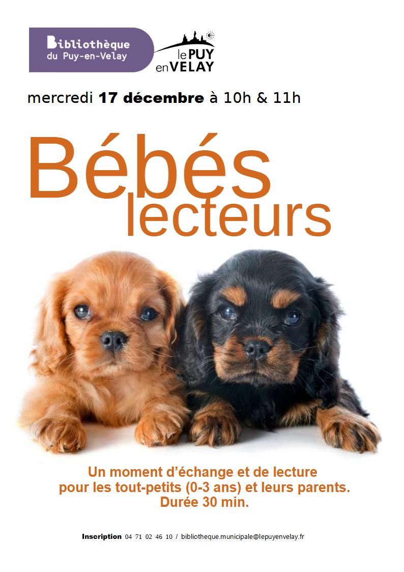 Bibliothèque du Puy : Bébés lecteurs_Le Puy-en-Velay