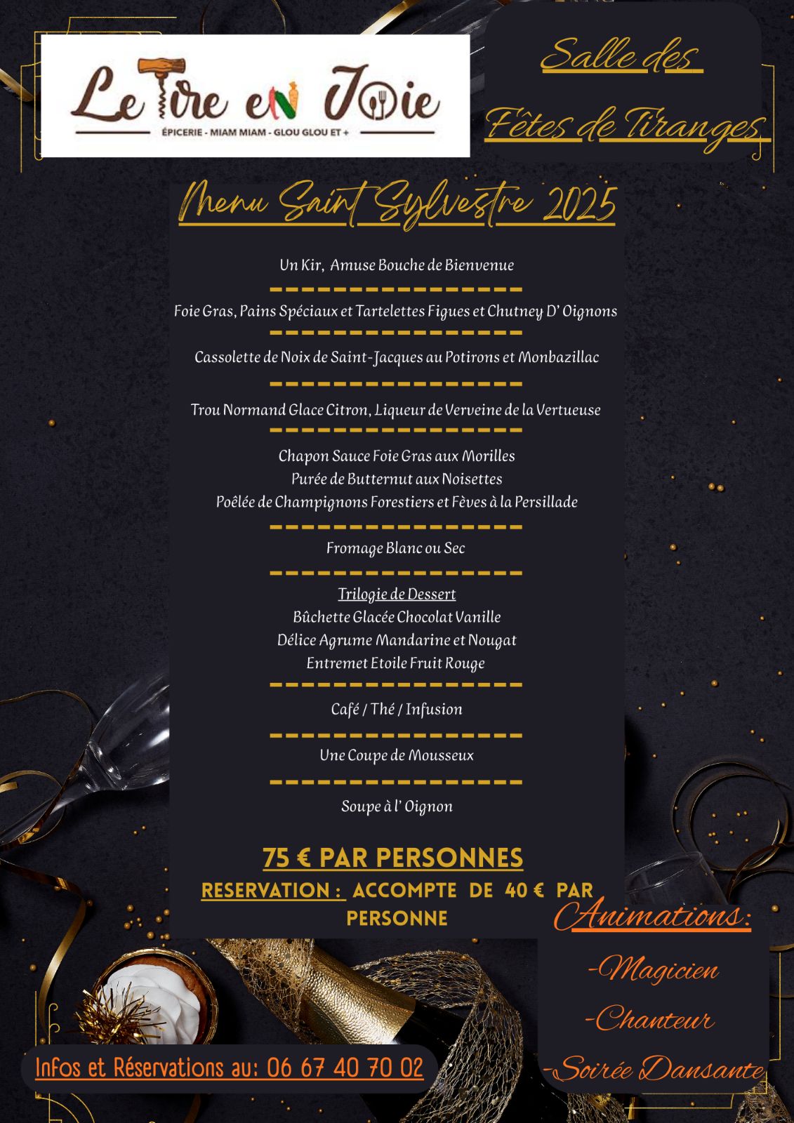 Réveillon St Sylvestre_Tiranges