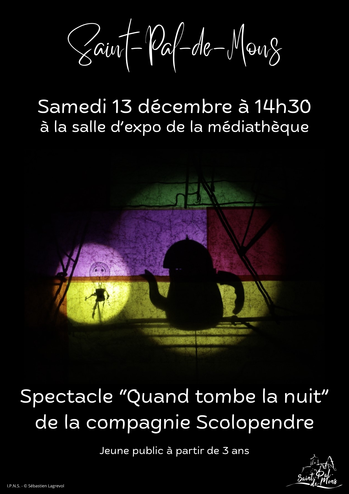 Spectacle « Quand tombe la nuit »_Saint-Pal-de-Mons