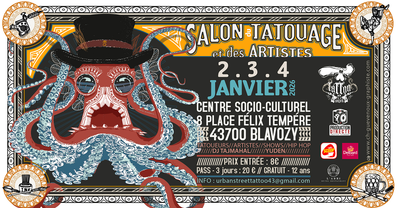 Salon du Tatouage et des Artistes_Blavozy