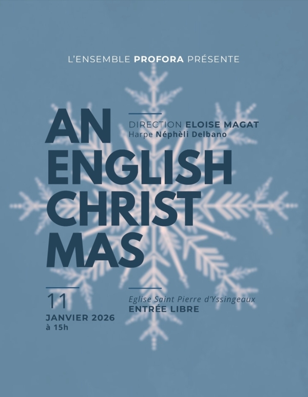 Concert "AN ENGLISH CHRISTMAS"_Yssingeaux