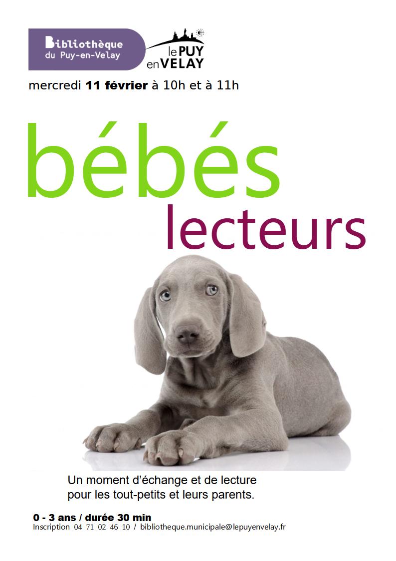 EVE_Bibliothèque du Puy : Bébés lecteurs_Le Puy-en-Velay