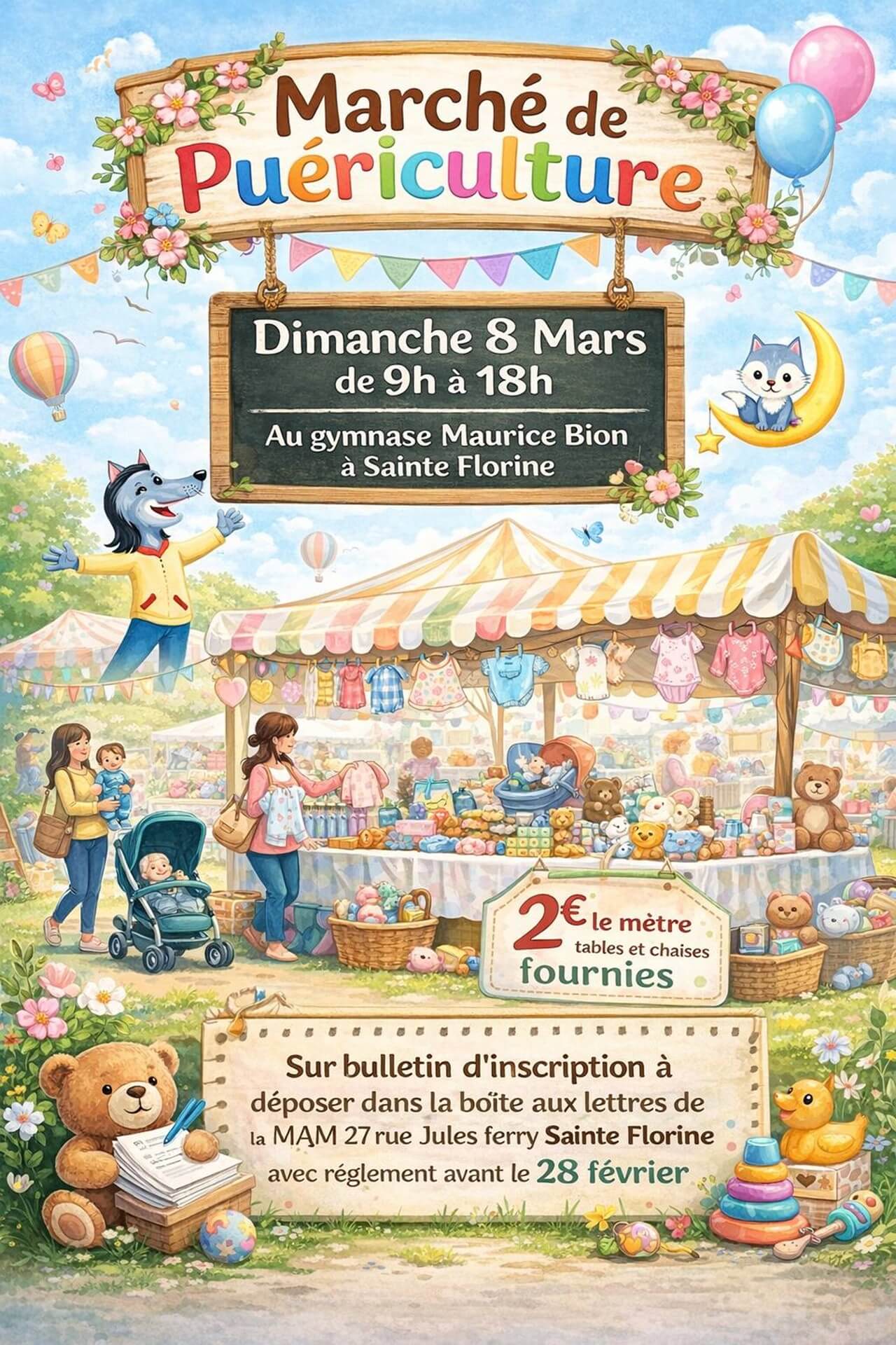 Marché de la puériculture_Sainte-Florine
