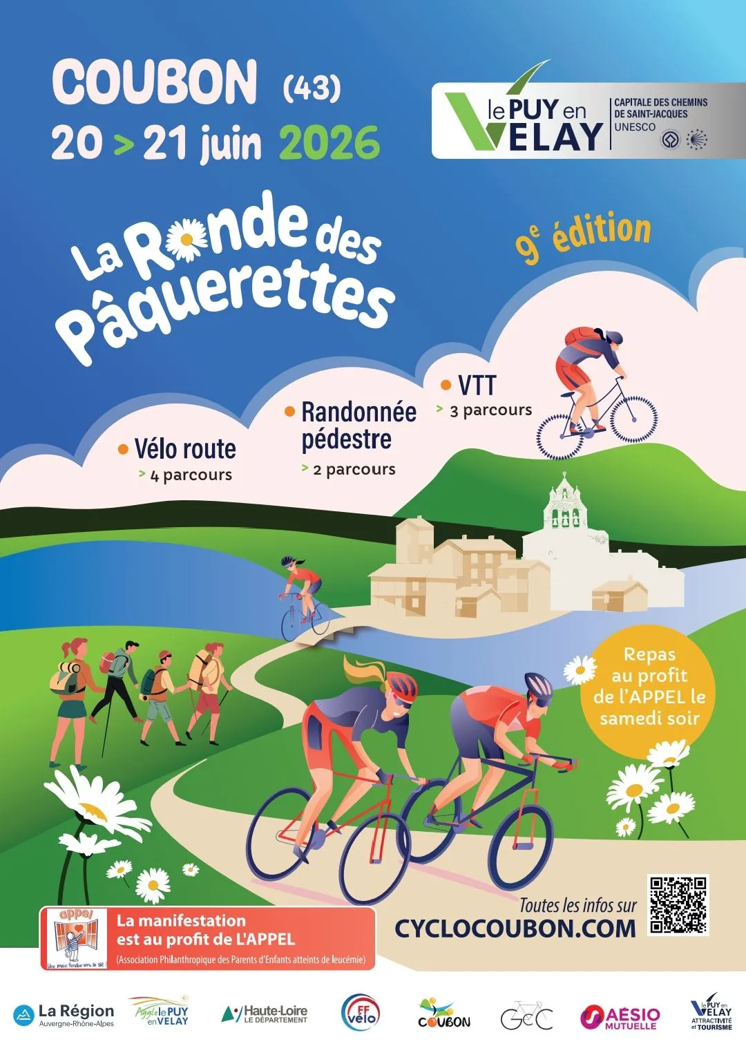 La « Ronde des Pâquerettes » - 9ème édition_Coubon