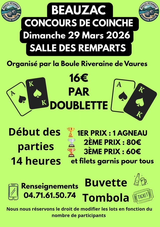 Concours de coinche_Beauzac