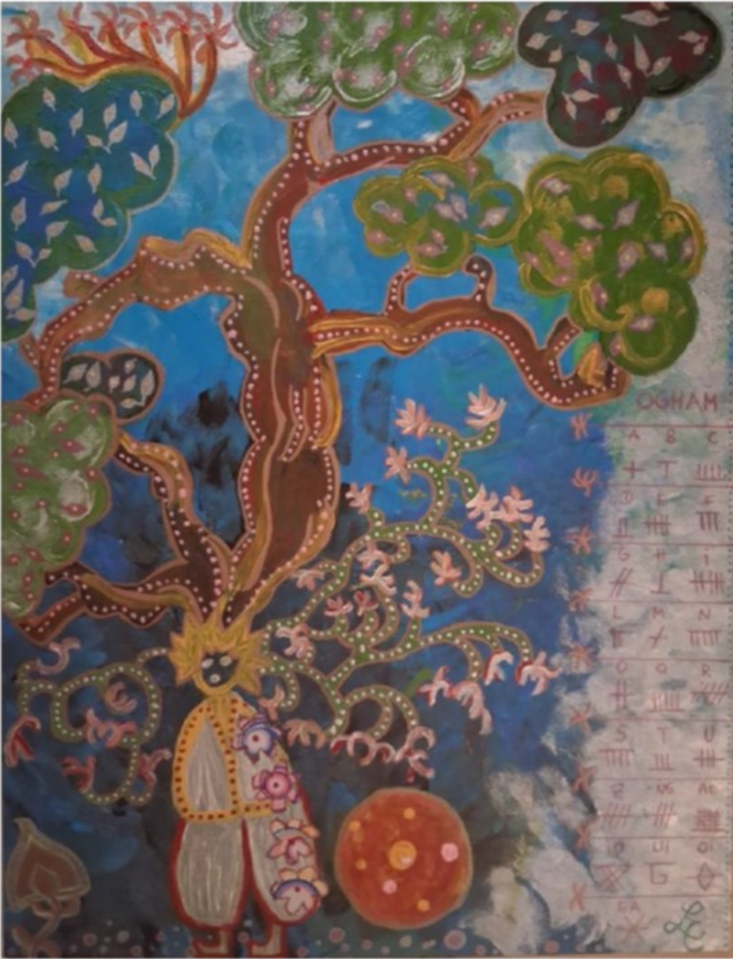 Exposition "Sur le sentier de tes songes" de Laura Carmouze_Allègre