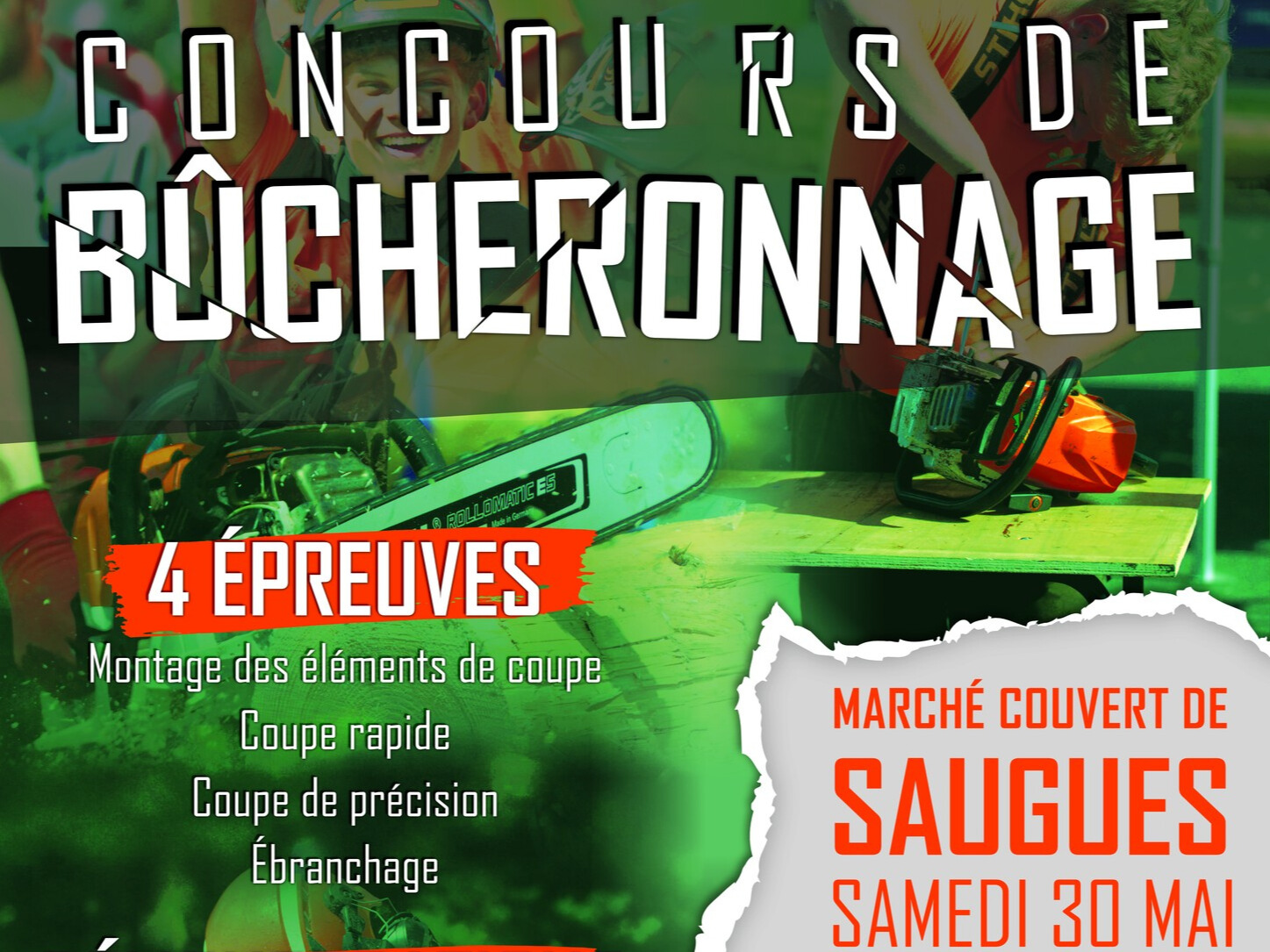 Concours de bûcheronnage_Saugues
