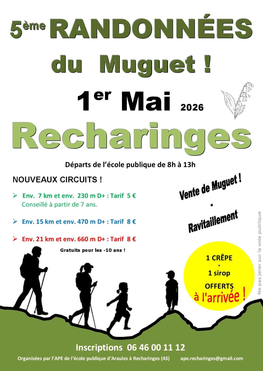 5ème Randonnées du Muguet_Araules