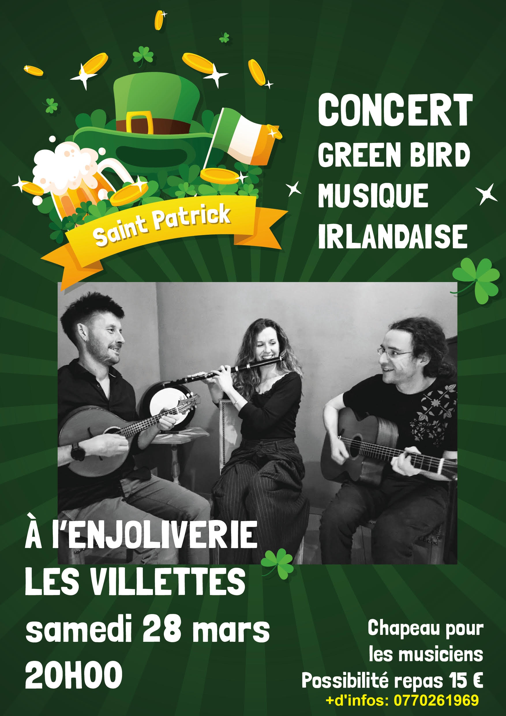 Concert de la Saint Patrick_Les Villettes