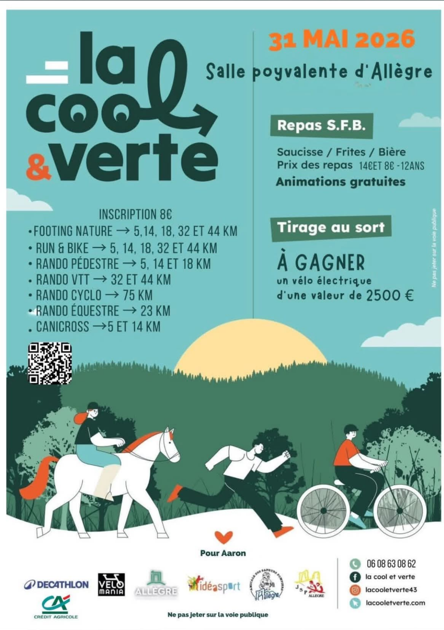 EVE_« La Cool & Verte », journée sportive à Allègre_Allègre