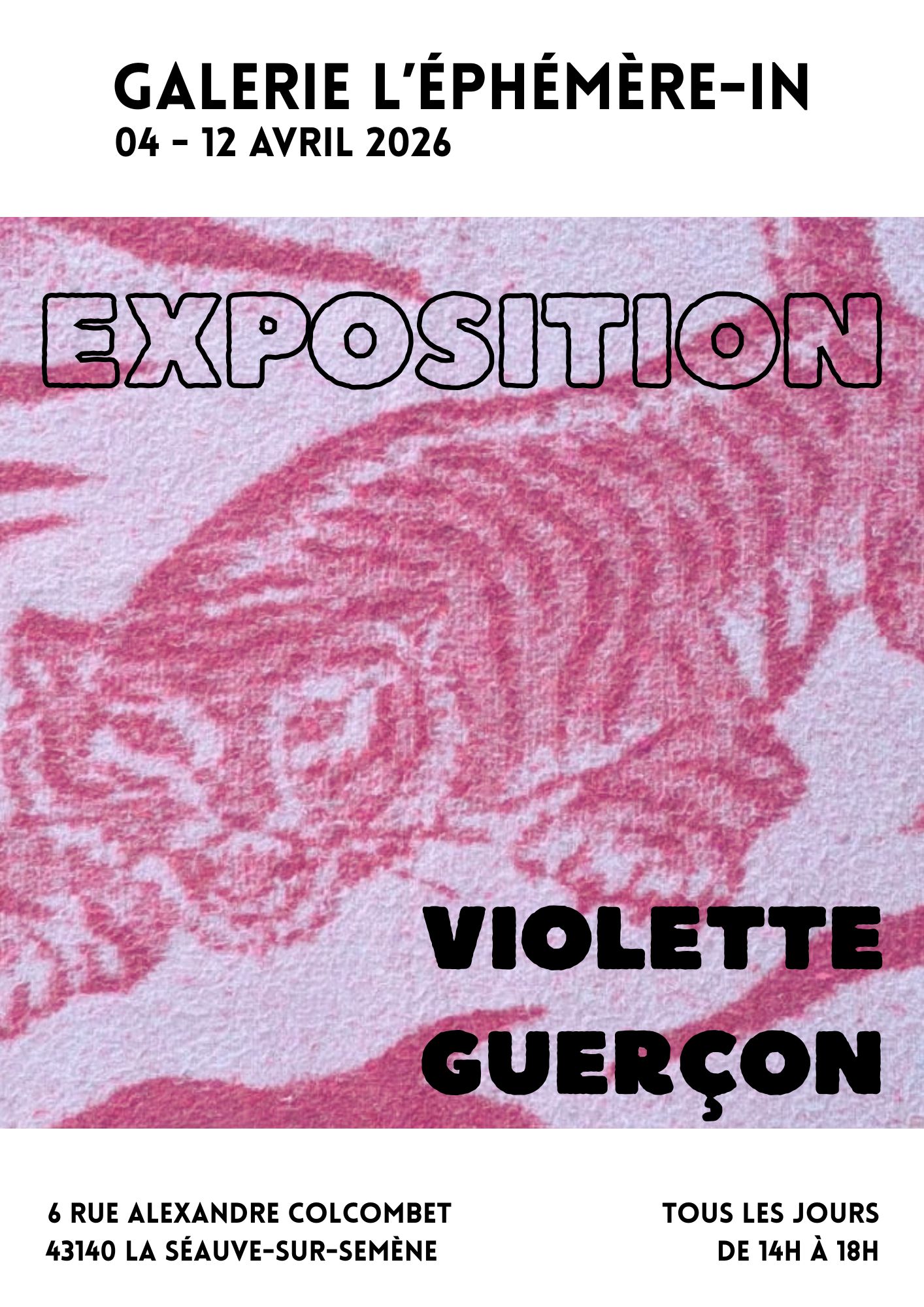 Exposition de Violette Guerçon_La Séauve-sur-Semène